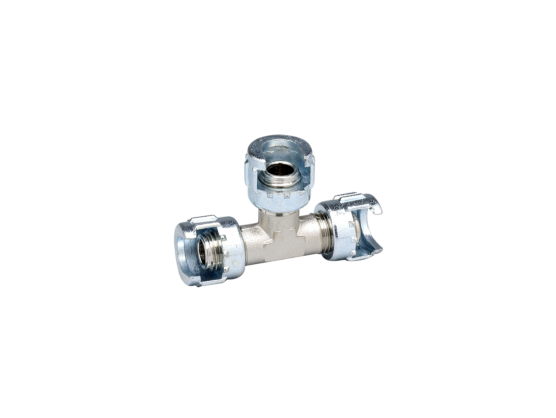 Raccord en T 3 x 1/4" Mâle