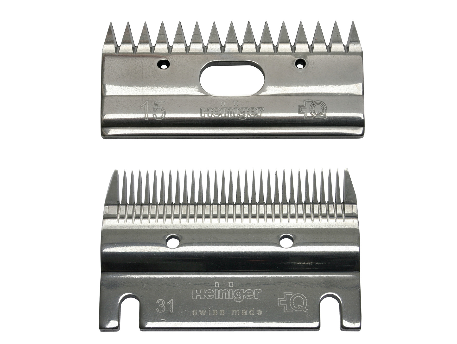 Jeu peigne HEINIGER spécial équin 15/31 dents