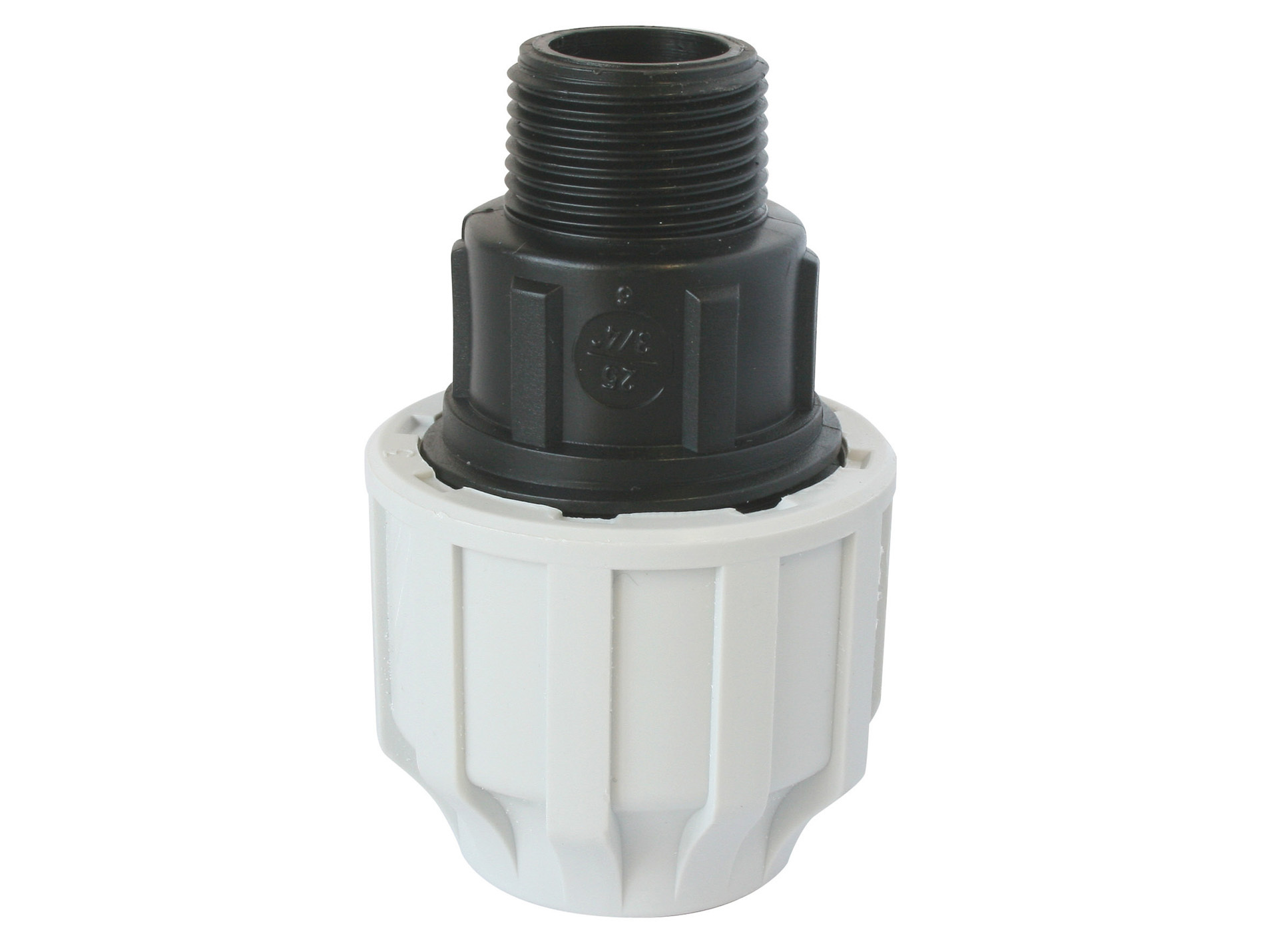 Raccord droit mâle PE SOMATHERM Ø25mm 20-27