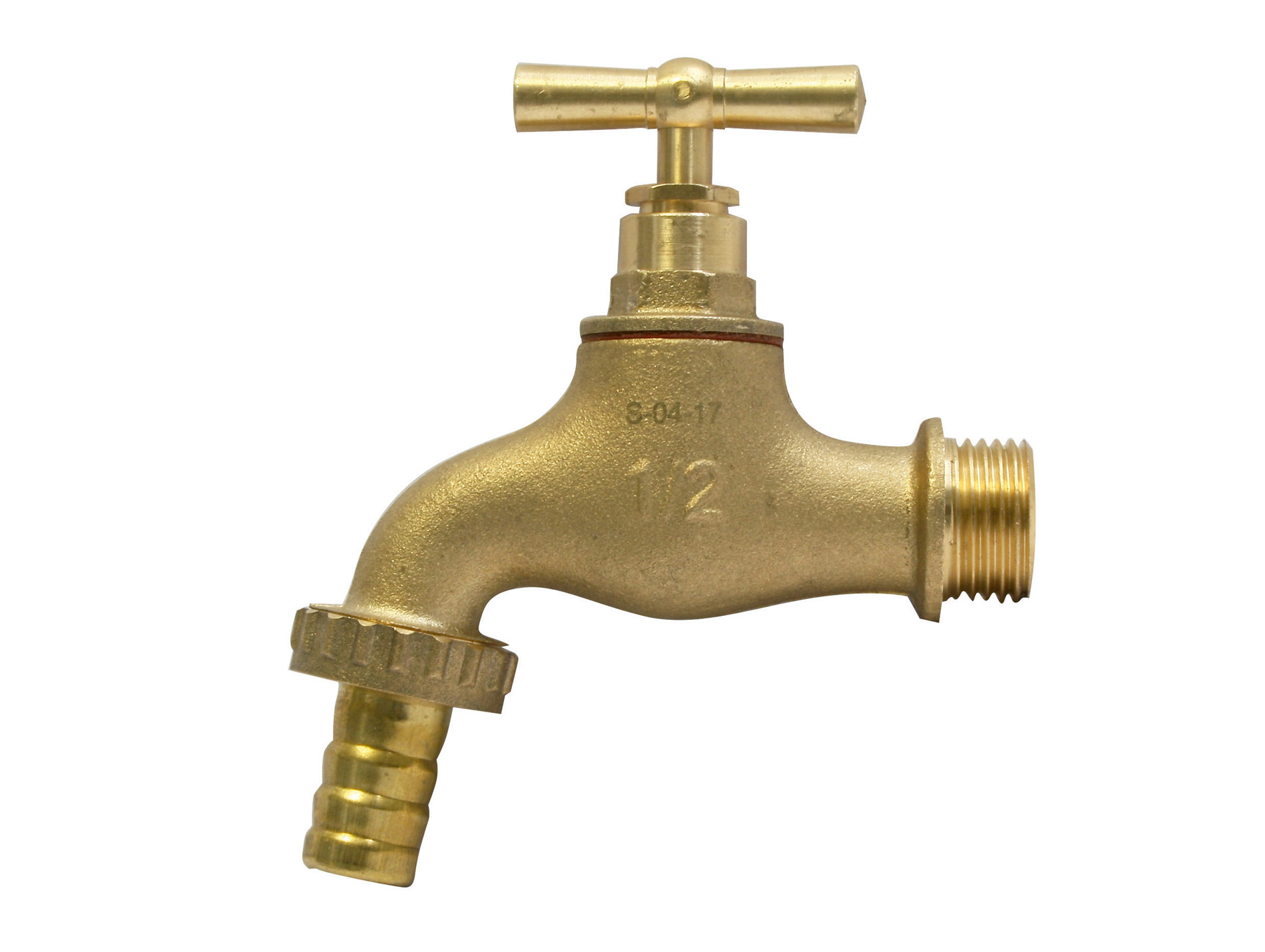 Robinet d'arrosage à clapet SOMATHERM 20/27 20/27 Brossé