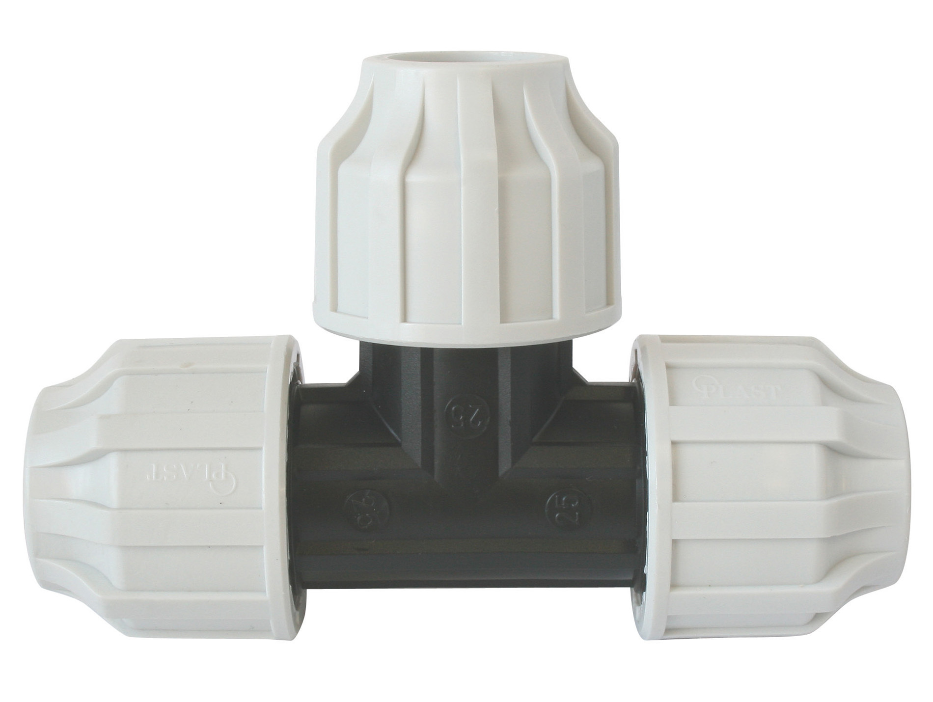 Té PE plastique SOMATHERM égal 90° Ø20mm
