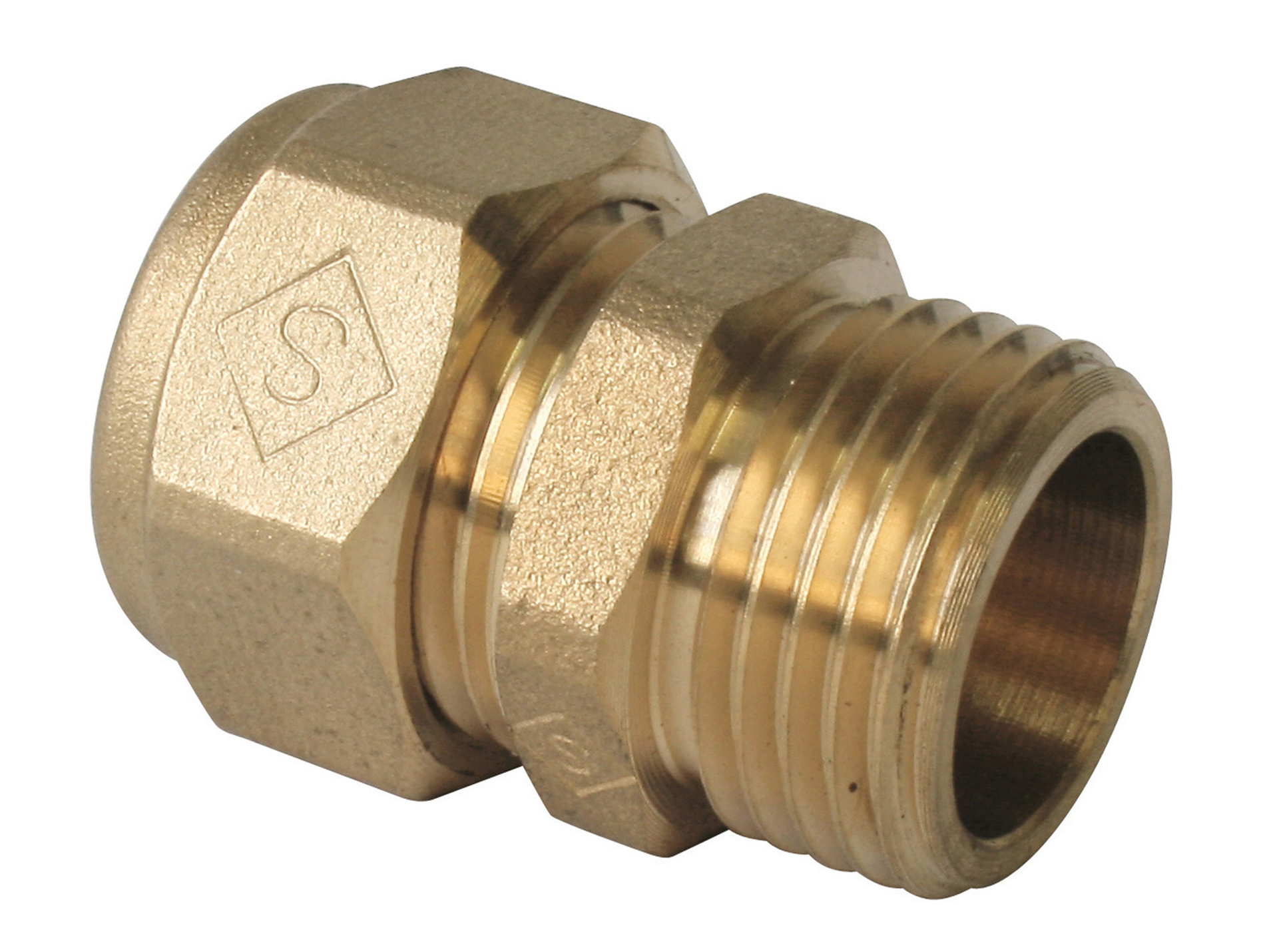 Raccord SOMATHERM Mâle 12/17 pour tube PER 10x12
