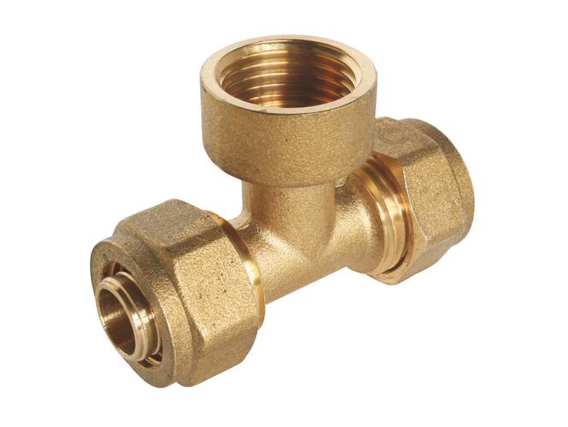 Té SOMATHERM Femelle 15/21 pour tube PER 10x12