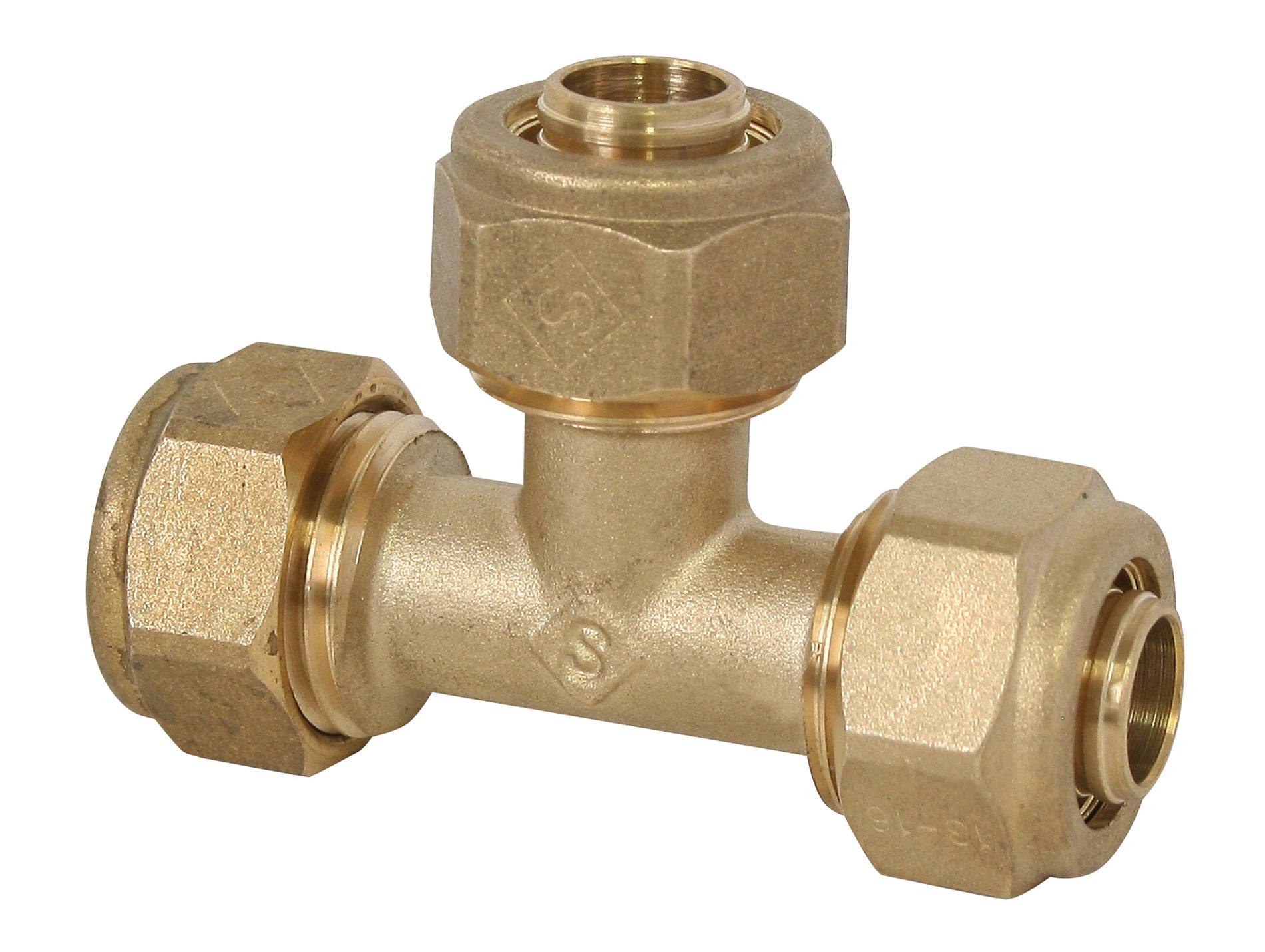 Té SOMATHERM pour tube PER 13x16