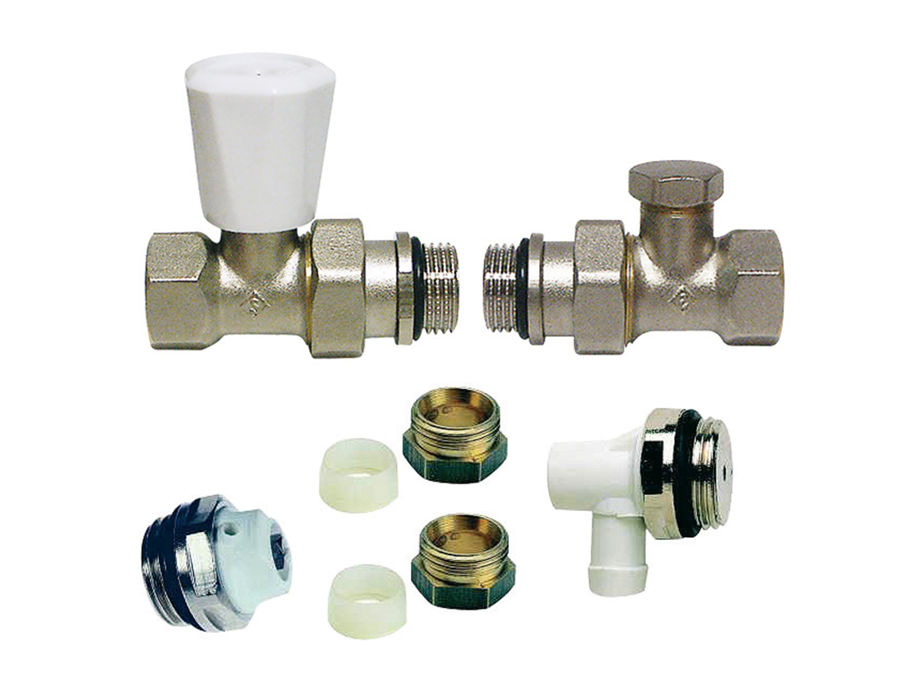 Kit complet réglage manuel droit Ø15/21mm