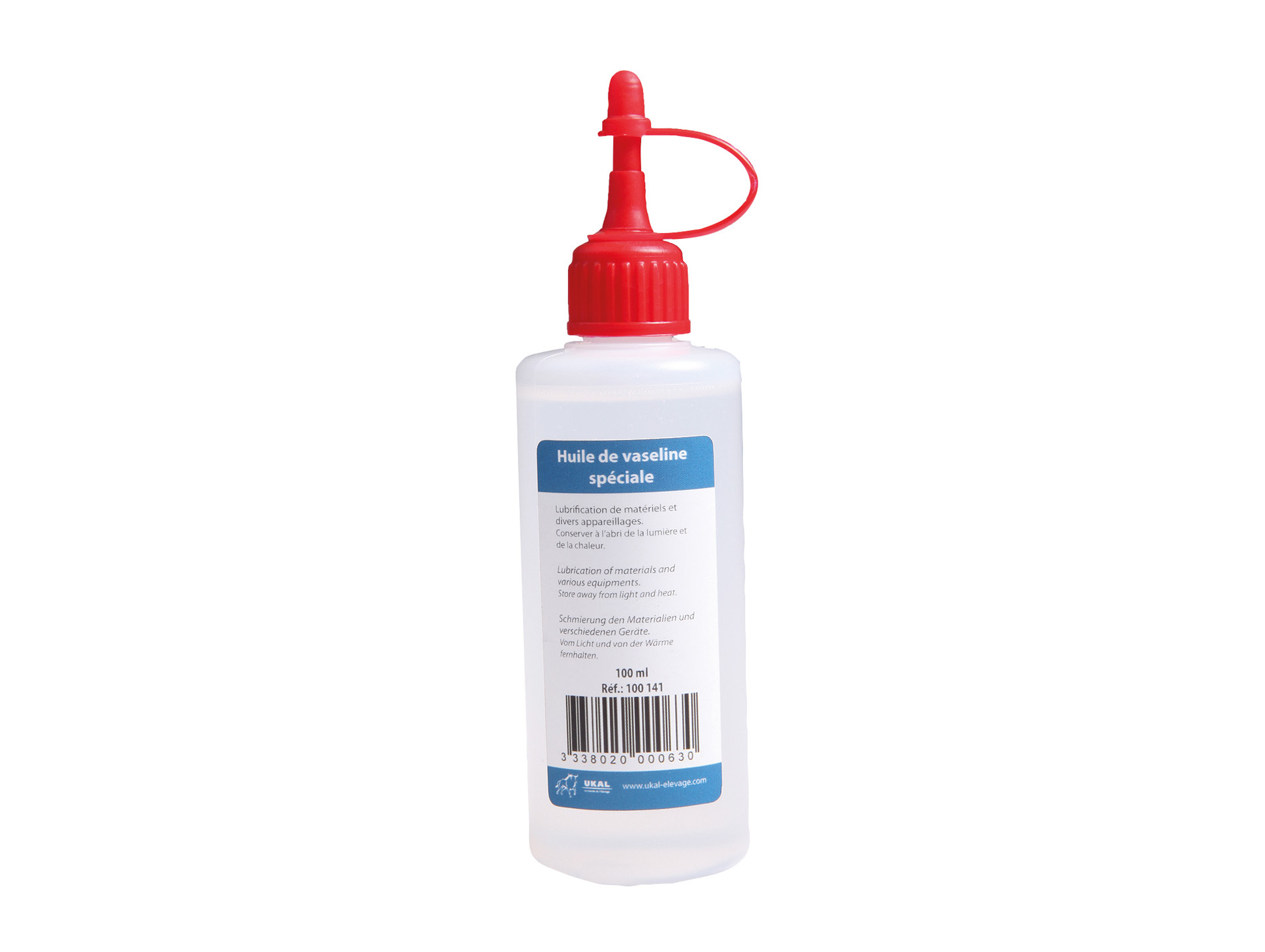 Huile vaseline UKAL spéciale tondeuse 100ml