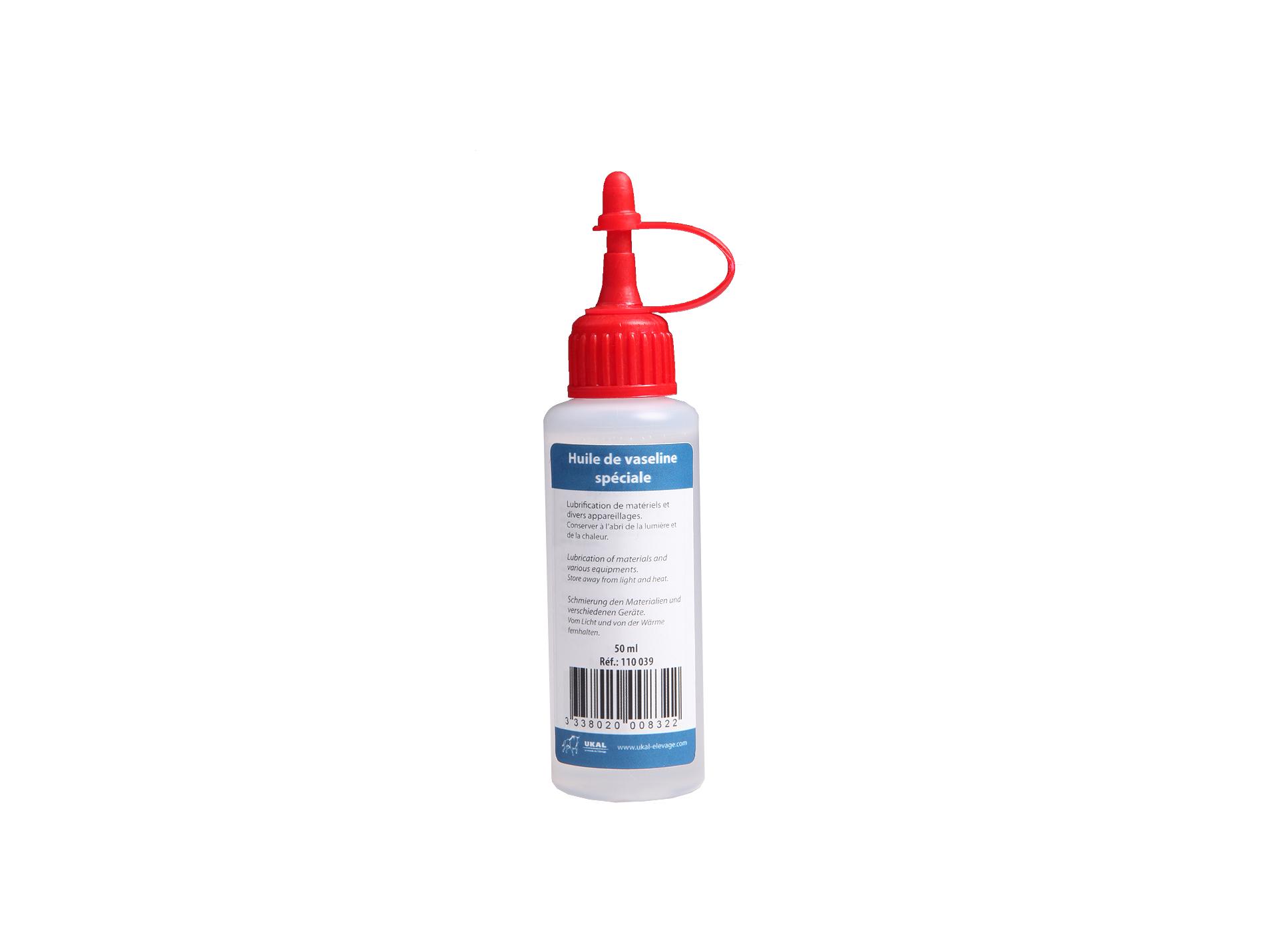 Huile vaseline UKAL flacon 50ml