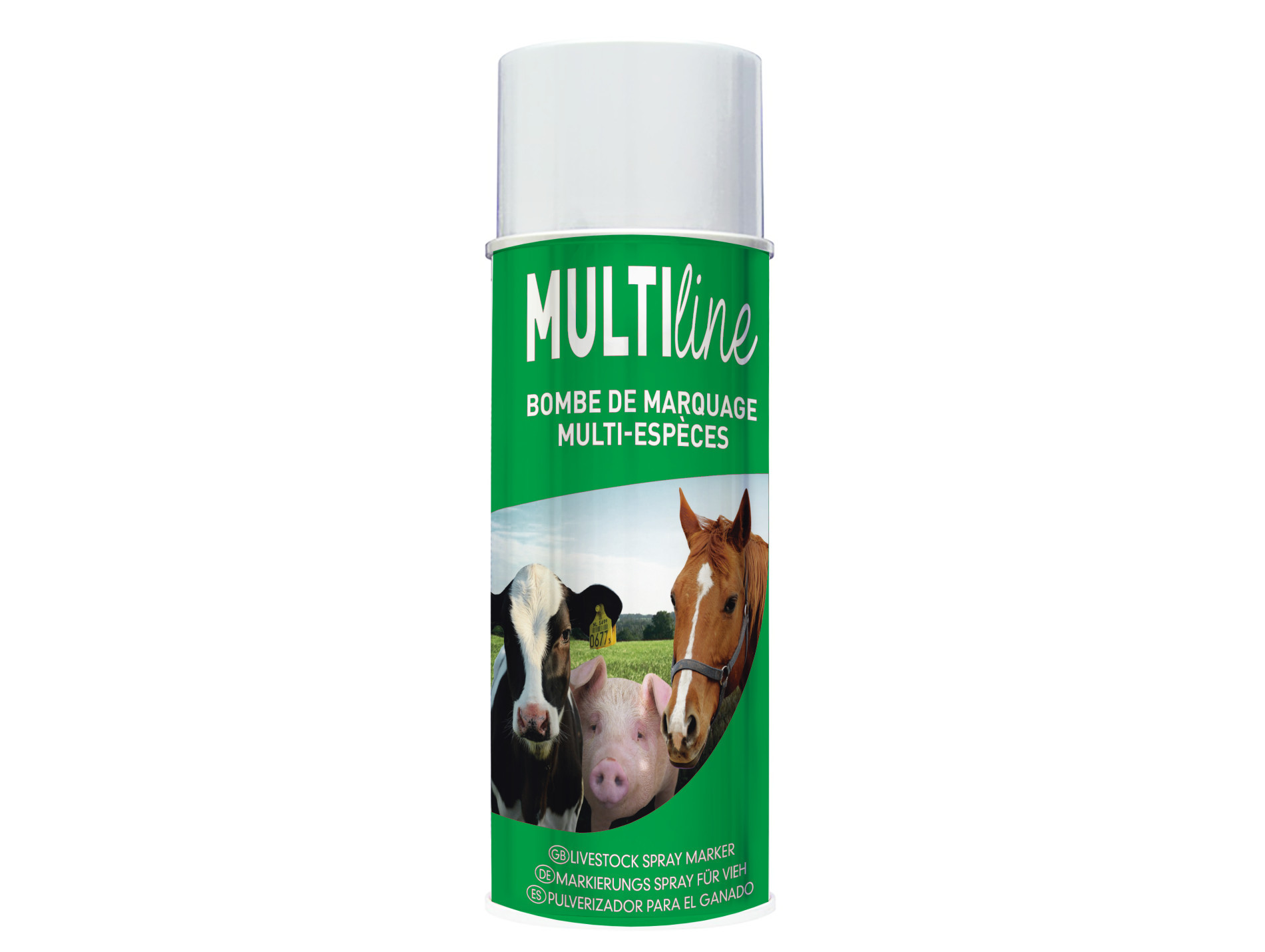 Aérosol marquage MULTILINE 500ml vert