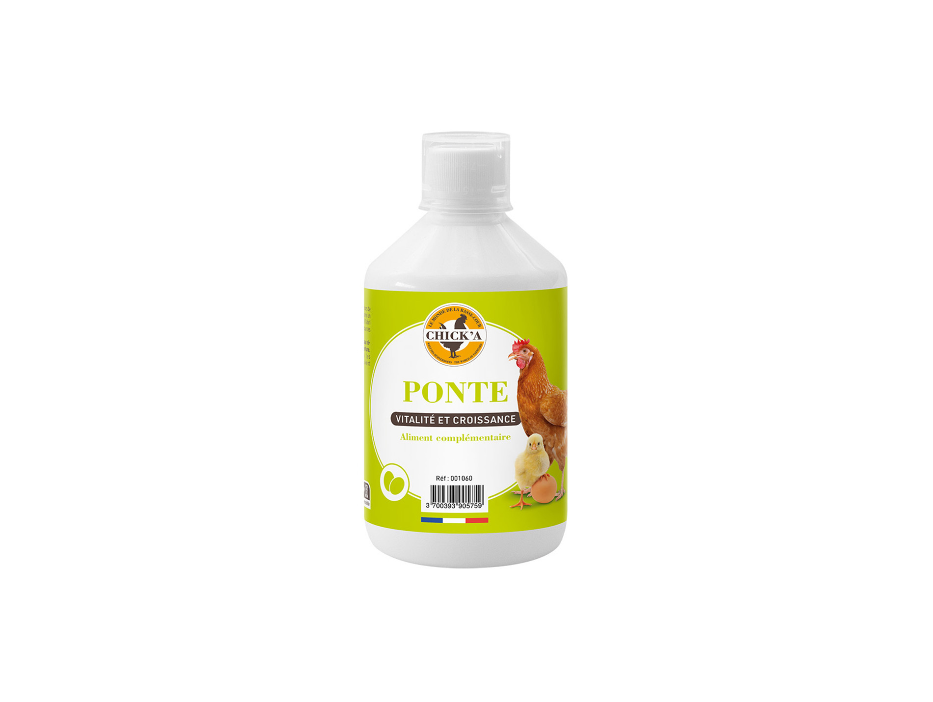 Aliment diététique complémentaire CHICK'A Ponte 500ml