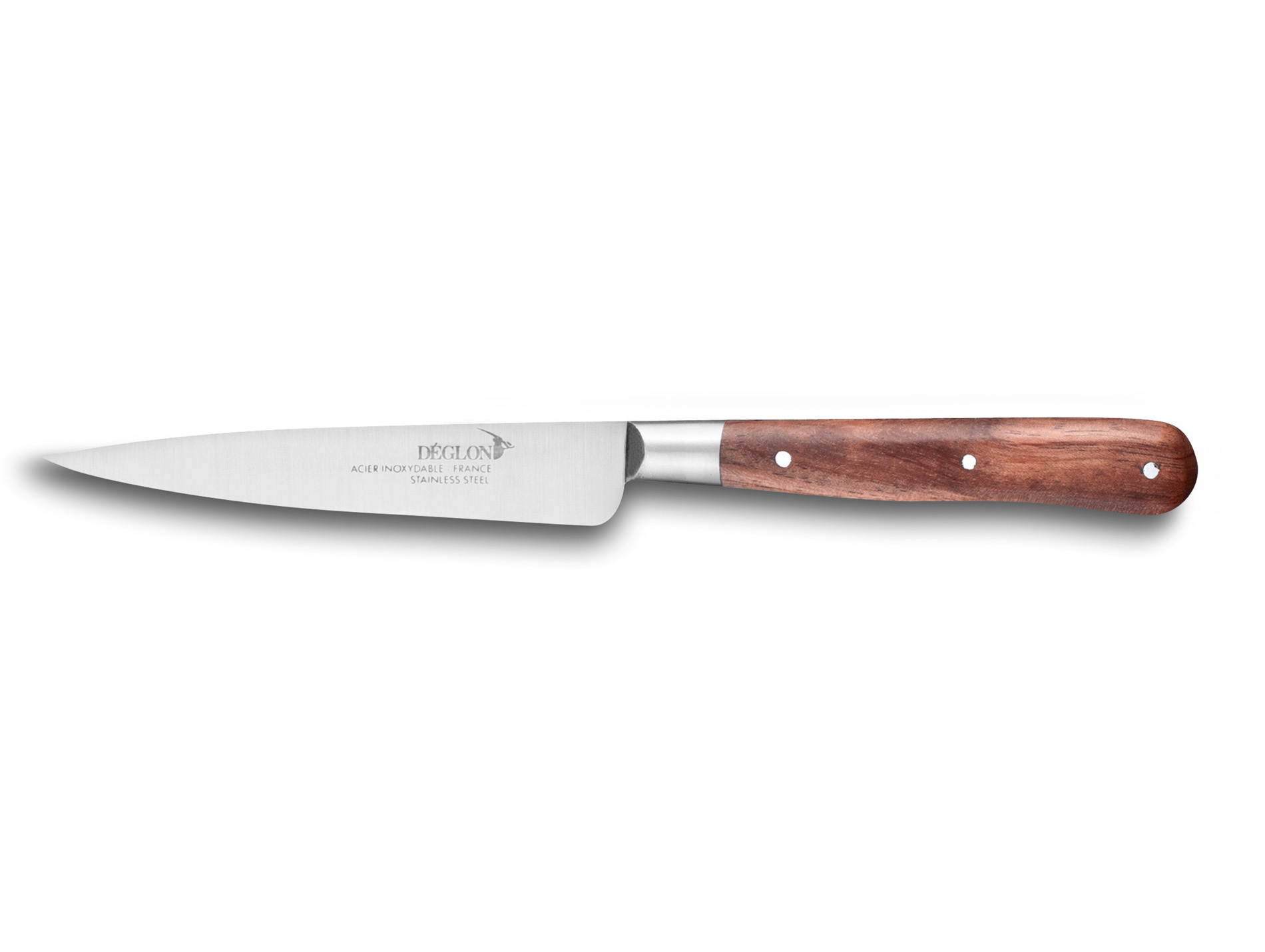 Couteau office DEGLON pointu 10cm manche bois