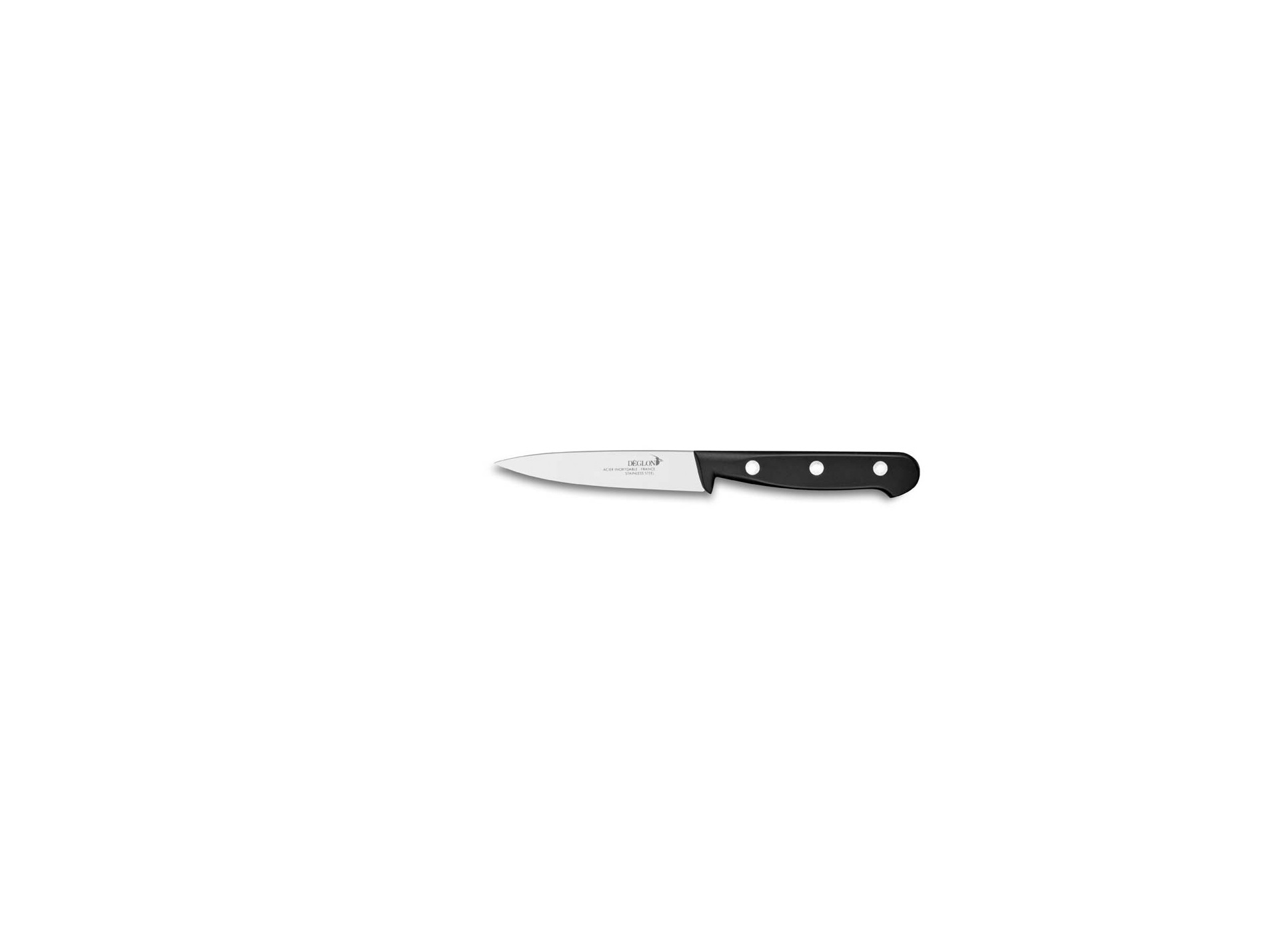Couteau office DEGLON inox 10 cm manche ABS