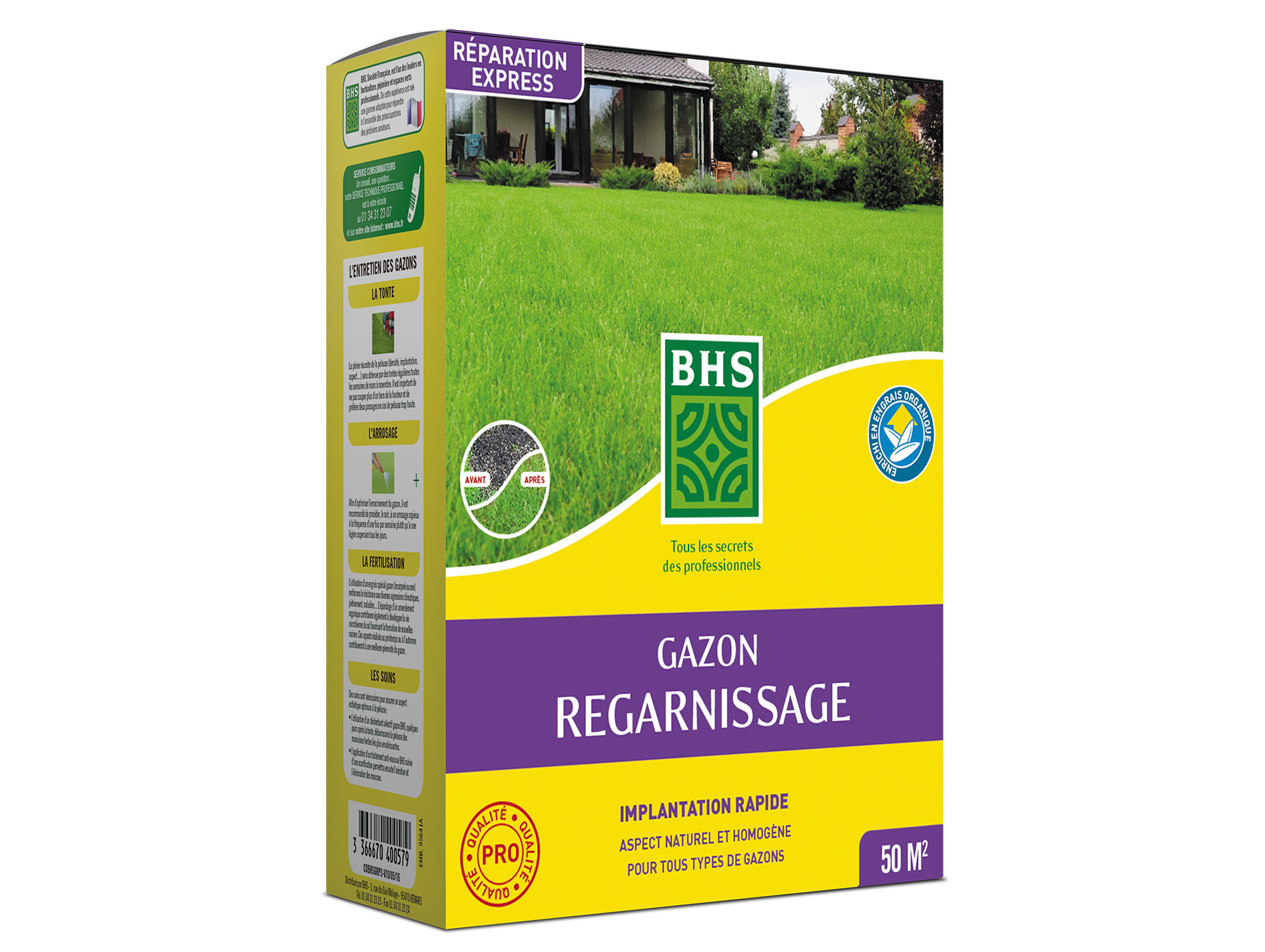 Gazon de regarnissage BHS 1kg