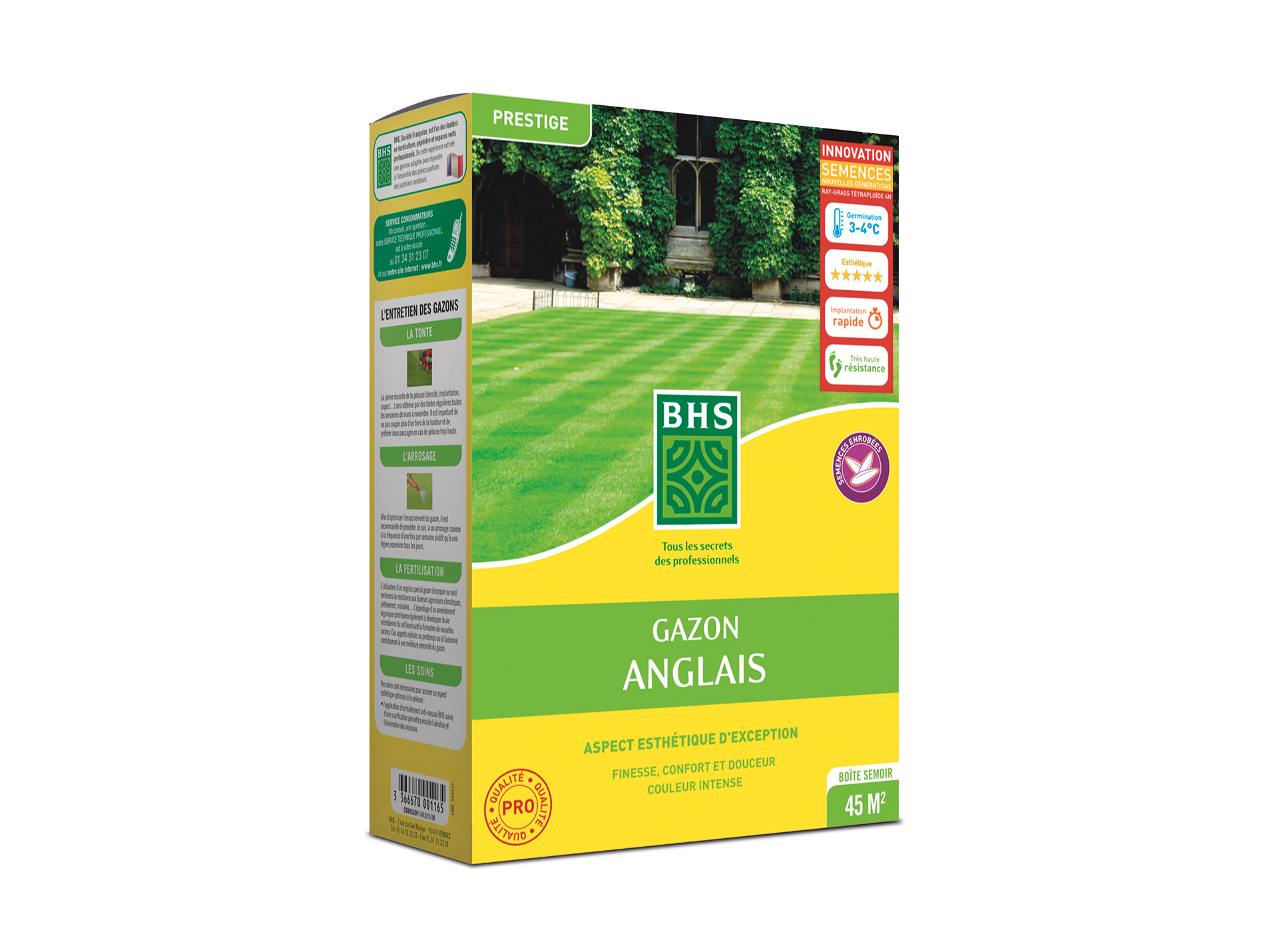 Gazon anglais BHS 1kg