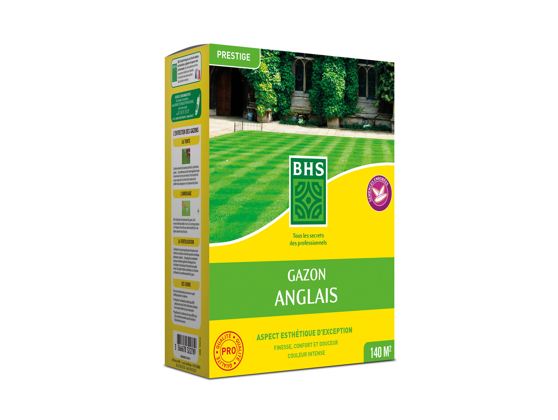 Gazon anglais BHS 3kg