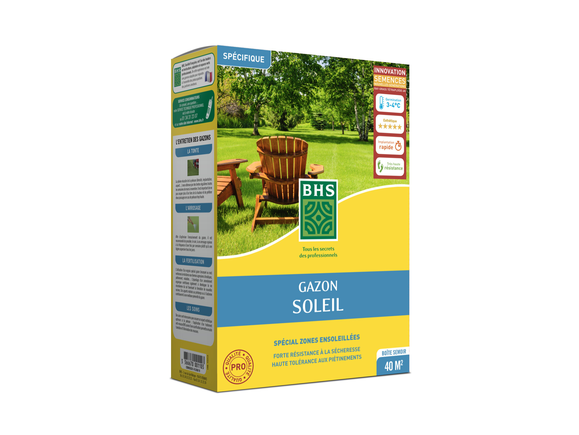 Gazon soleil BHS 1kg