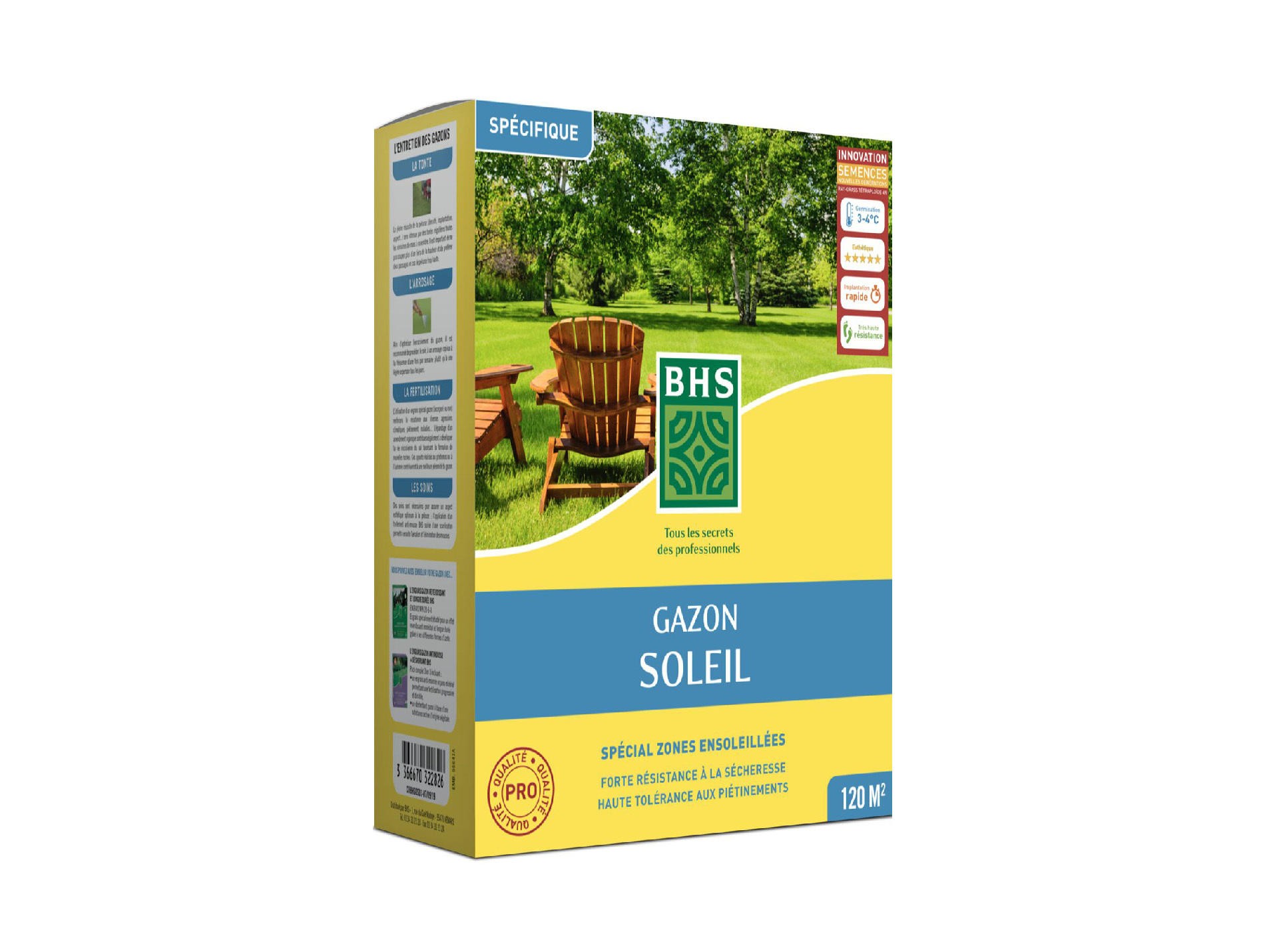 Gazon BHS soleil 3kg