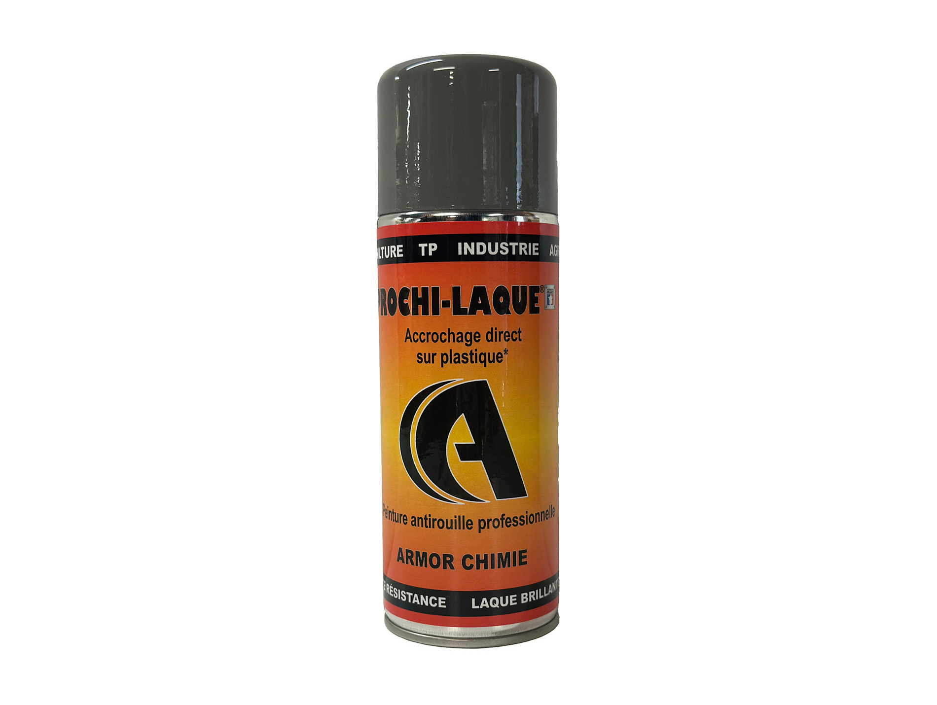 Peinture antirouille aérosol PROCHIROUILLE Gris 7005 400ml
