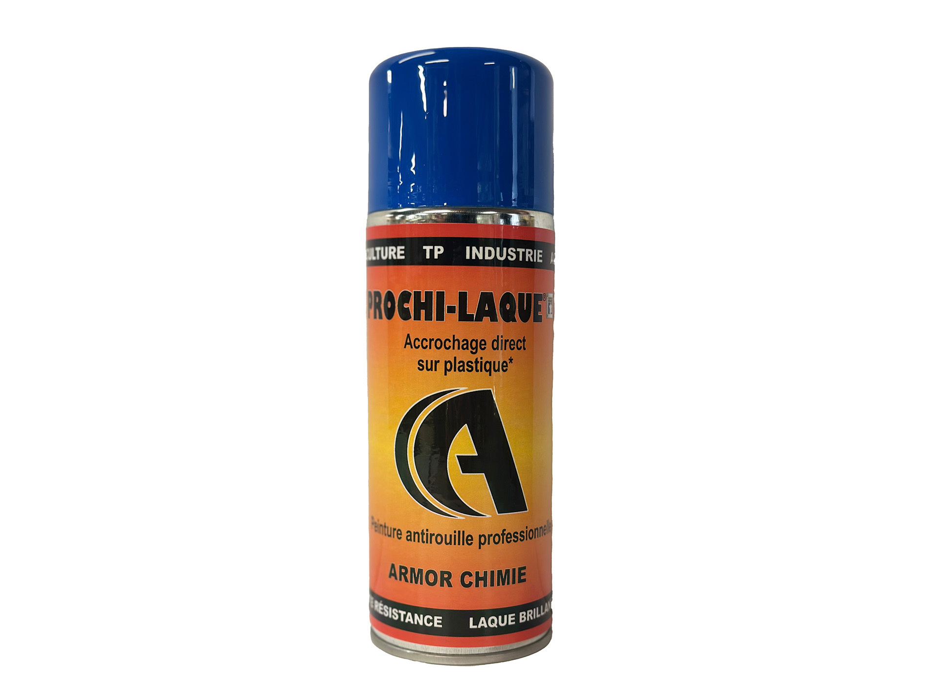 Peinture antirouille aérosol PROCHIROUILLE Bleu NH 400ml