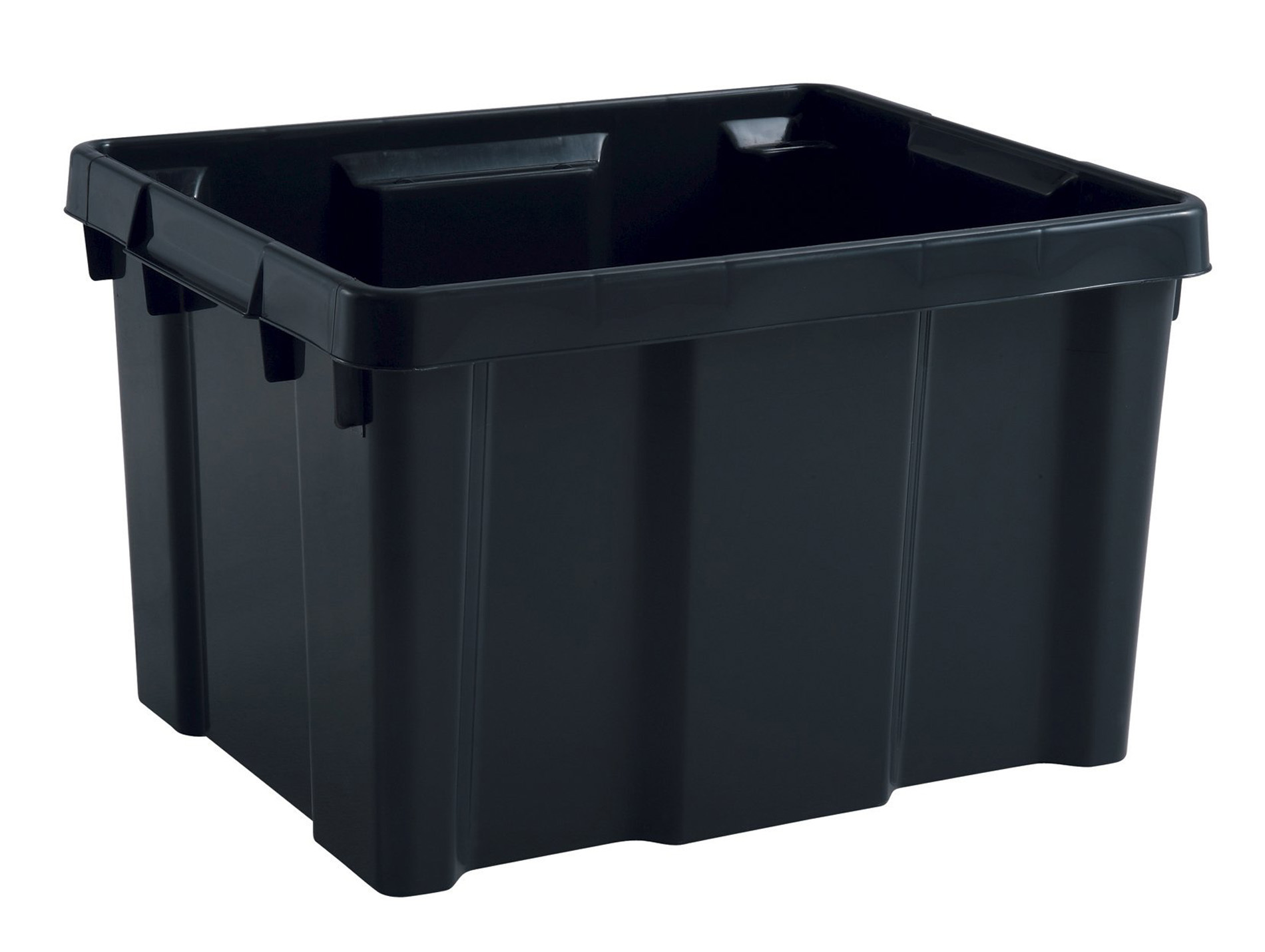 Bac manutention professionnel 30L Noir