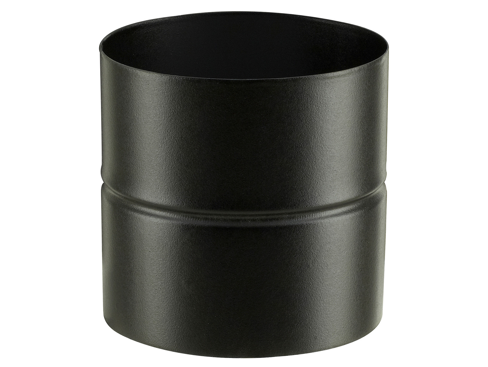 Adaptateur émaillé Ø150F-150F noir mat