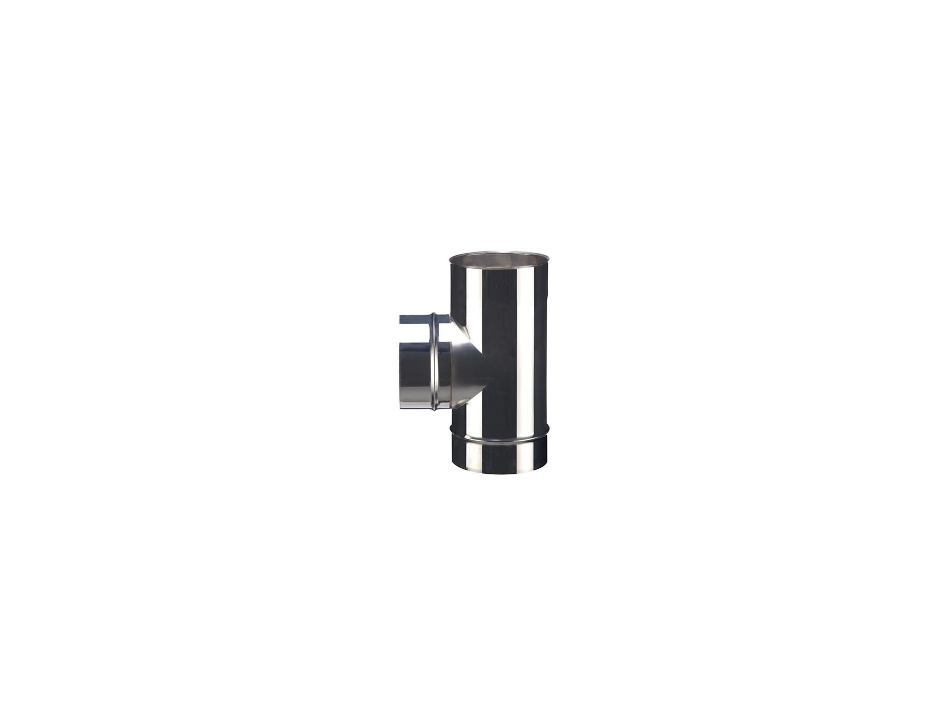 Té nu 304 soudé 90° Ø150 inox
