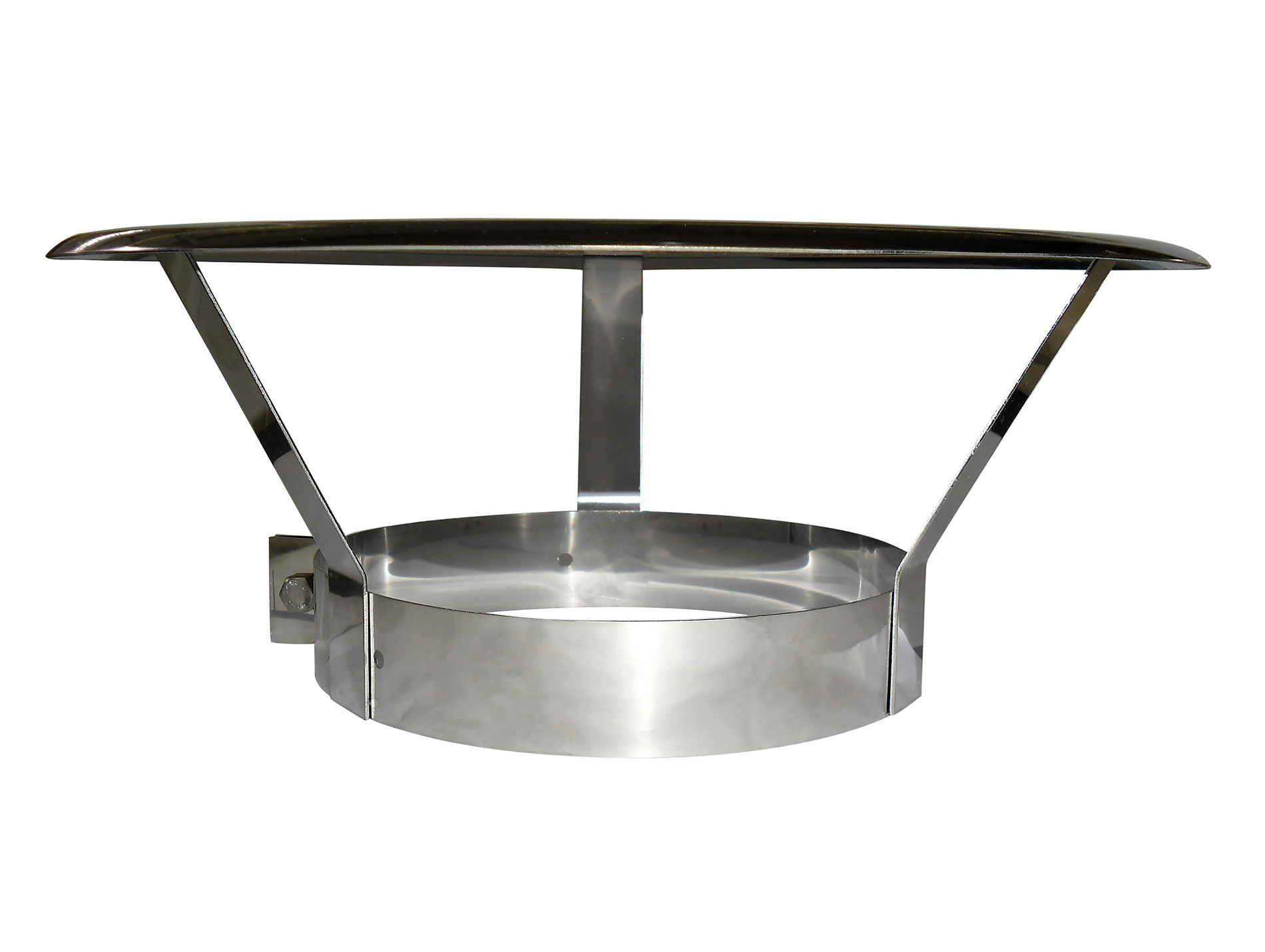 Chapeau pare pluie Ø180 inox