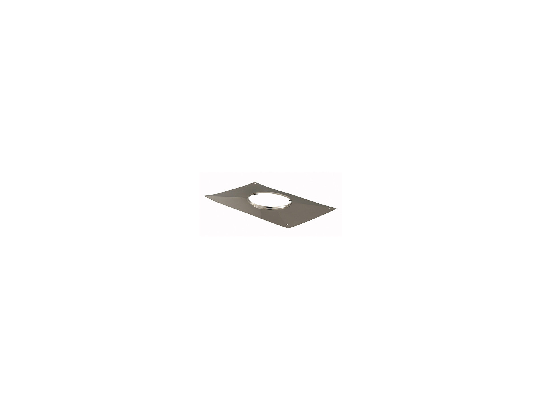Plaque supérieure d'étanchéité rectangle Ø150