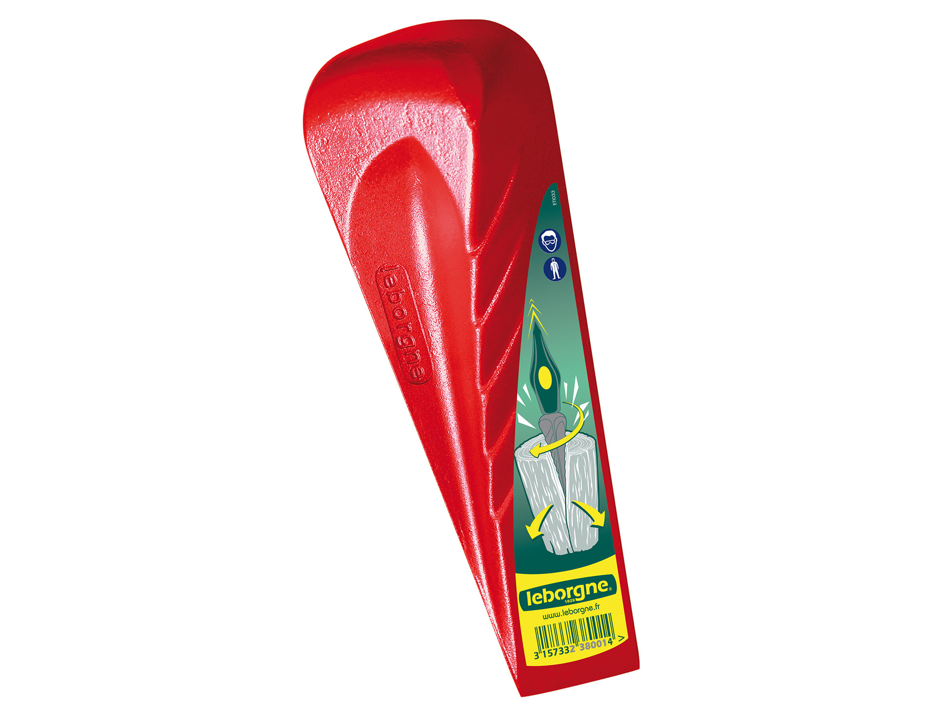 Coin éclateur LEBORGNE  2.1kg rouge
