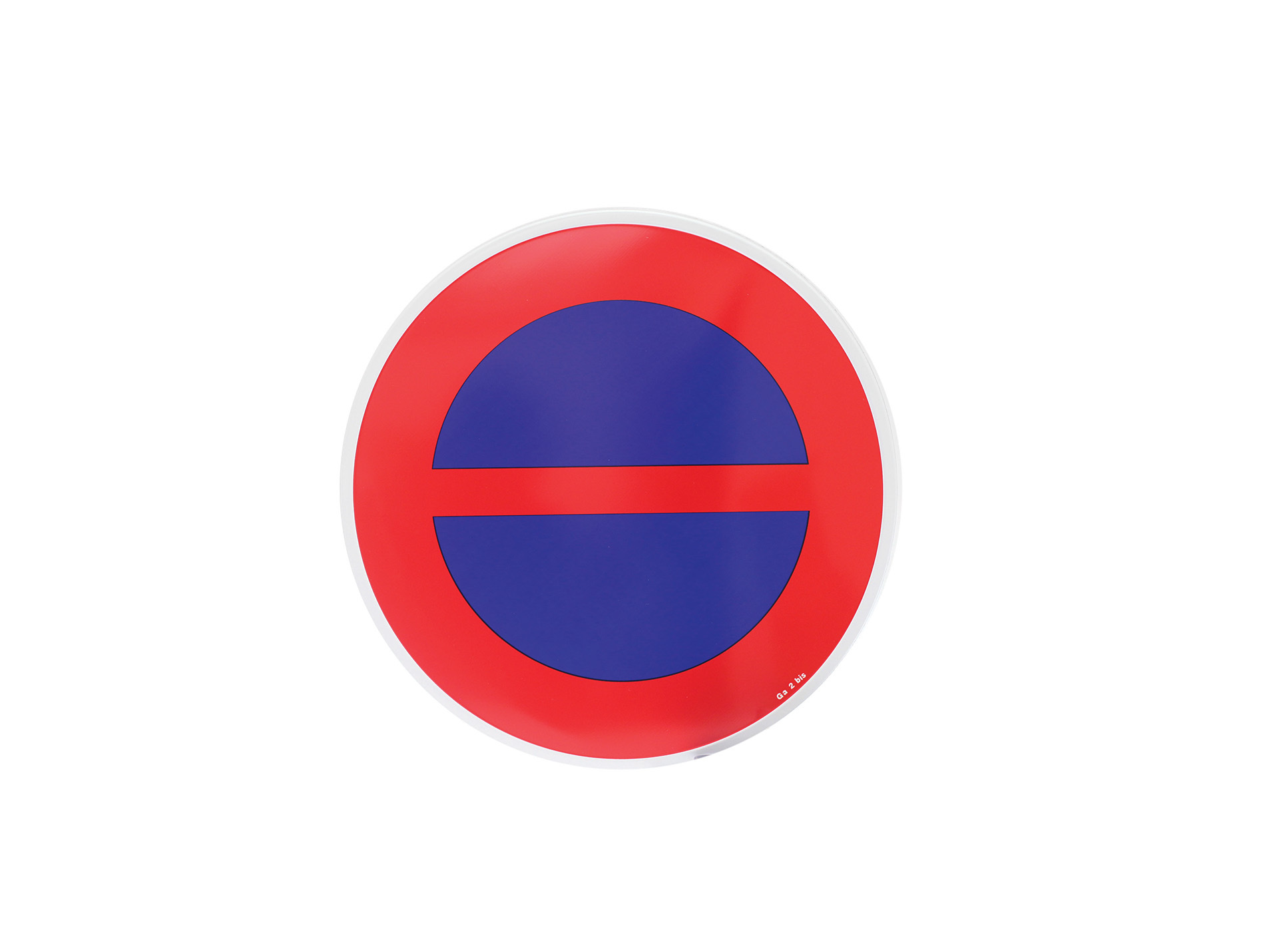 Disque stationnement interdit rouge Ø320mm