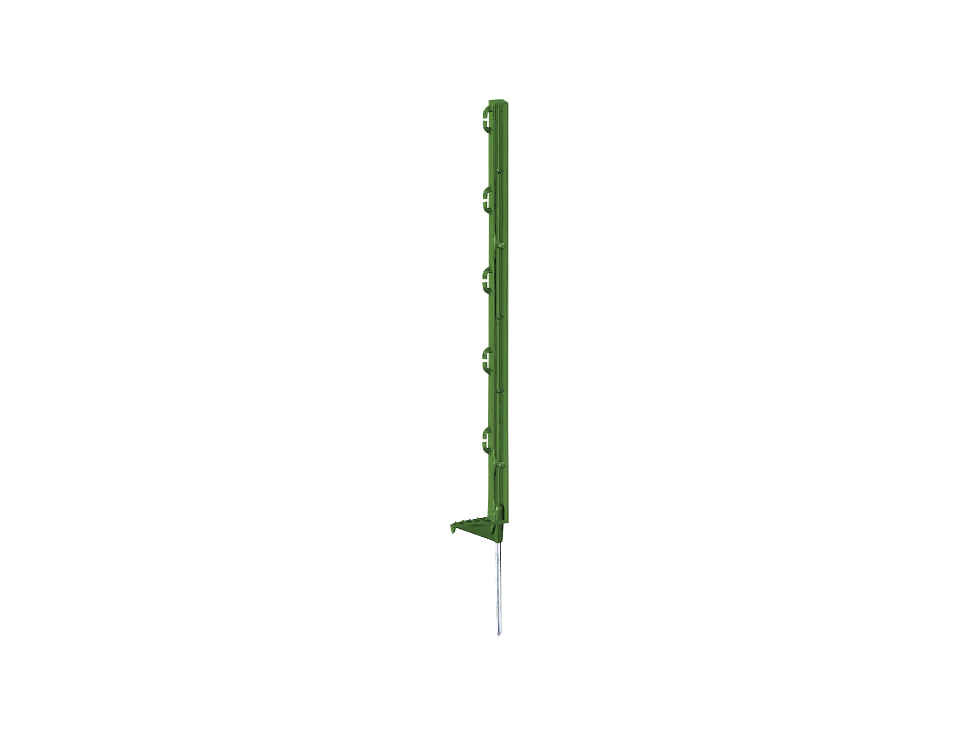 Piquet de clôture vert PVC KERBL 70cm vert x5