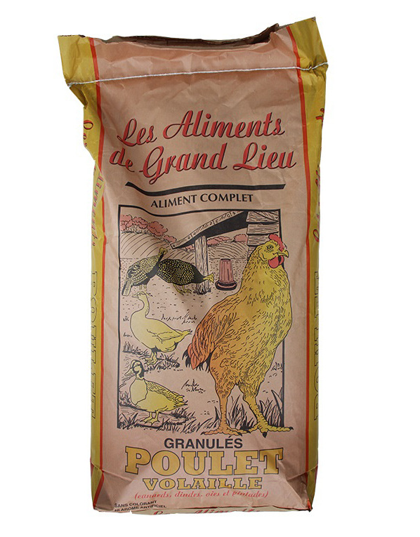 Aliment volaille complet LES ALIMENTS DE GRAND LIEU 25kg