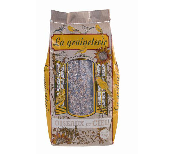 Aliment oiseaux du ciel LA GRAINETERIE 5kg