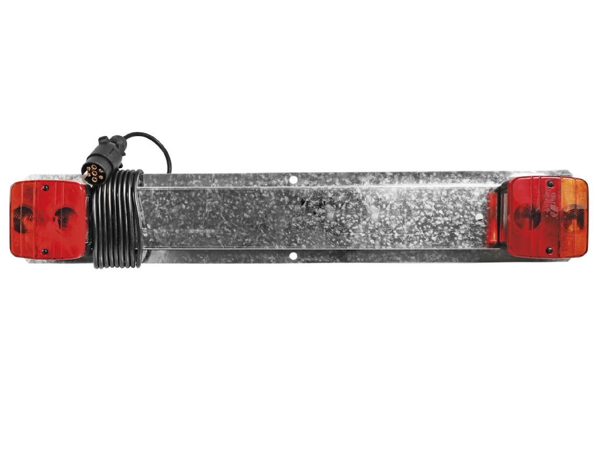 Plaque de signalisation métal TURBOCAR L.0,75m avec câble L.3,15m