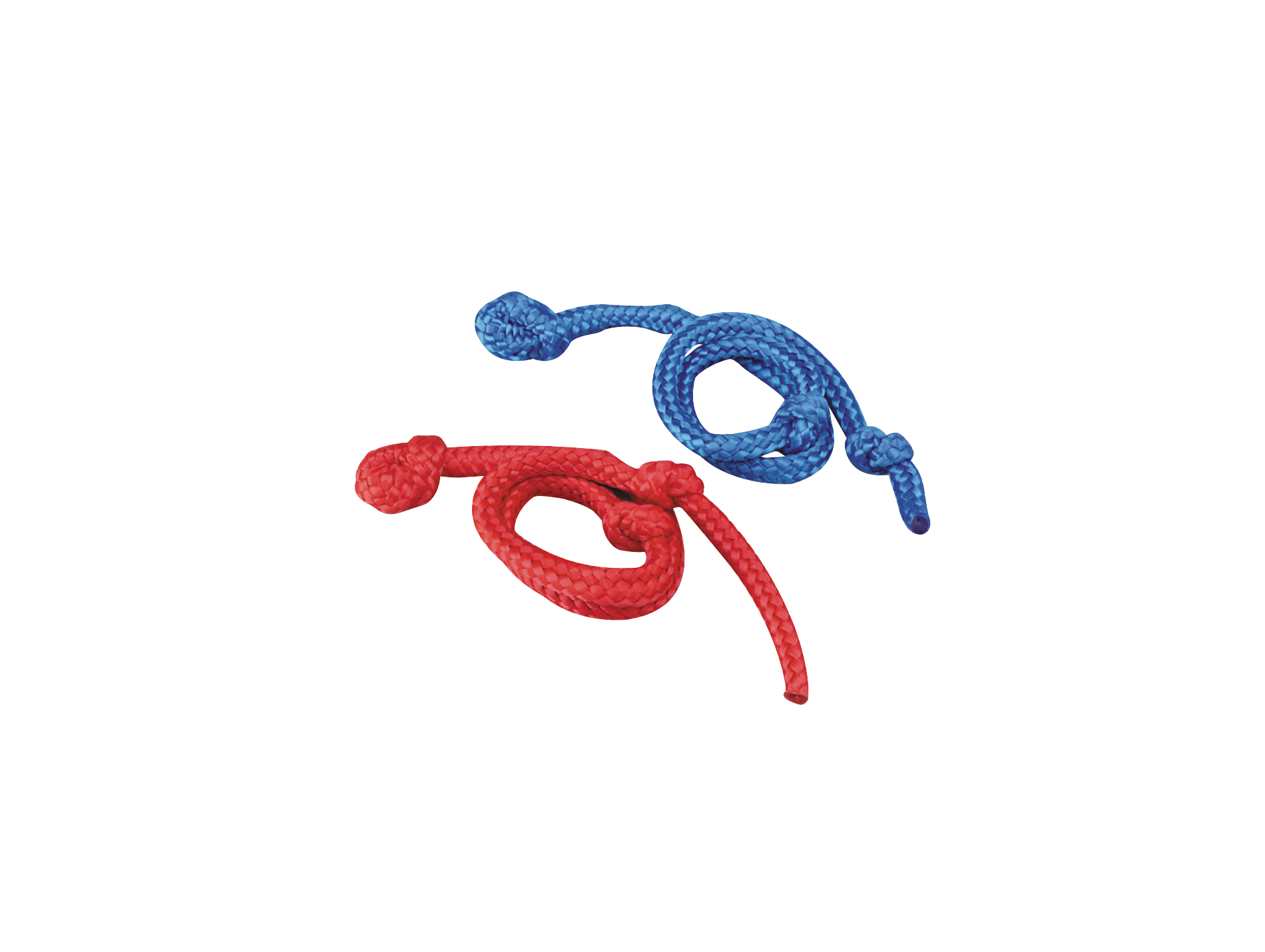 Corde vêlage VINK nylon bleu et rouge la paire