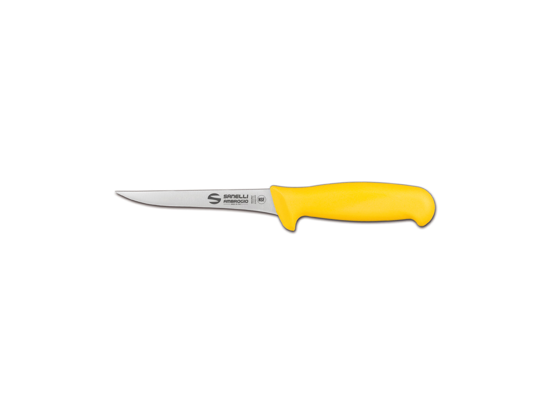 Couteau à désosser étroit 12cm jaune