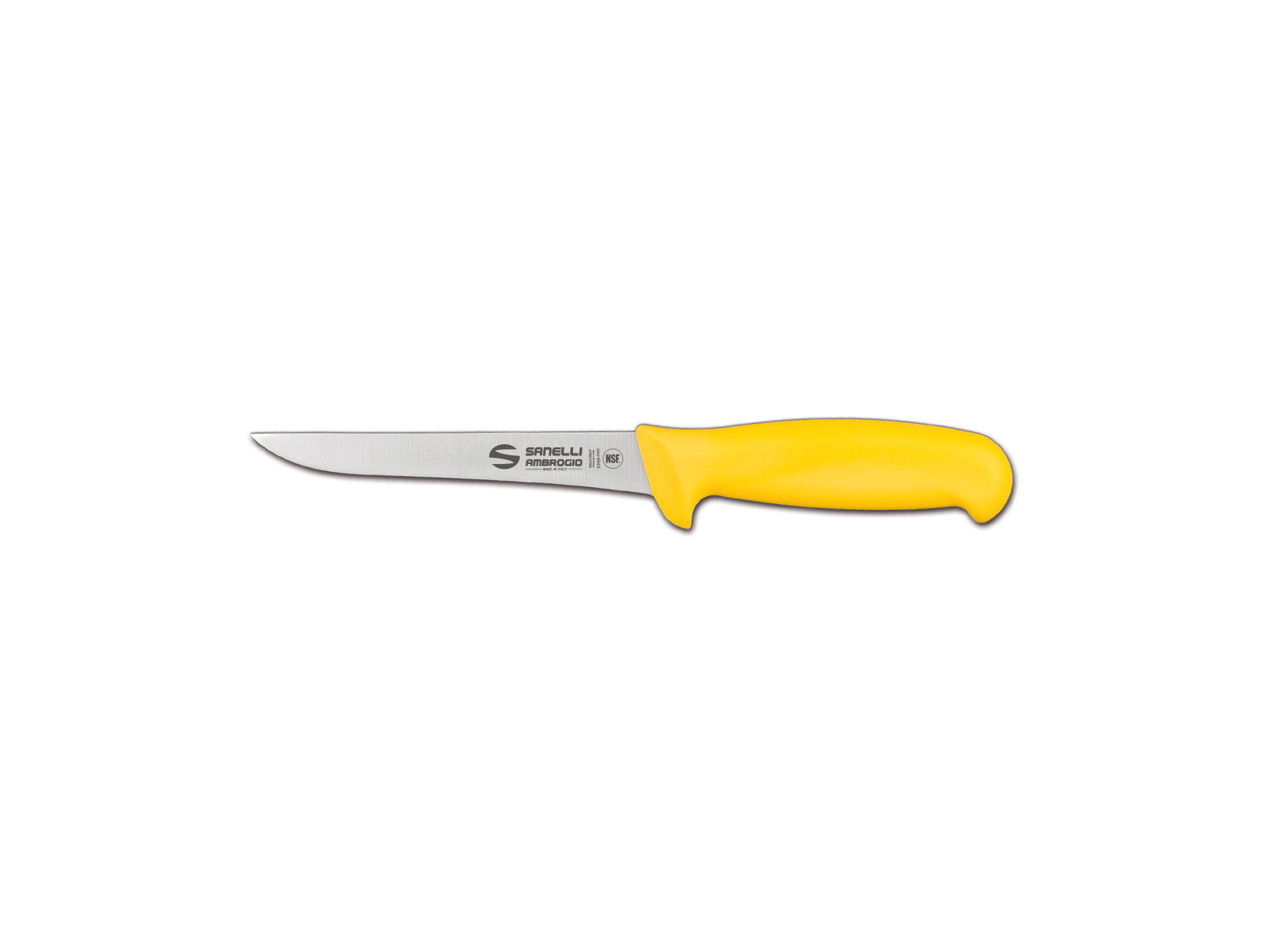 Couteau à désosser étroit 14cm jaune