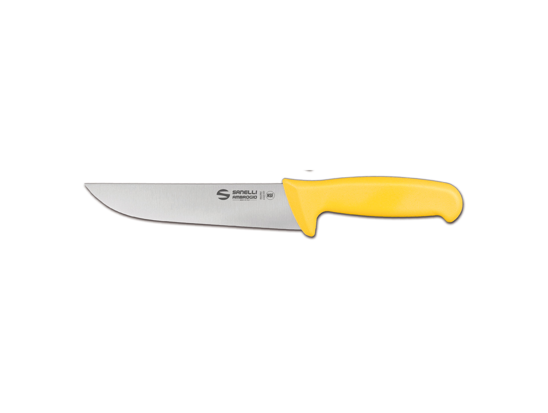 Couteau de boucher 18cm jaune