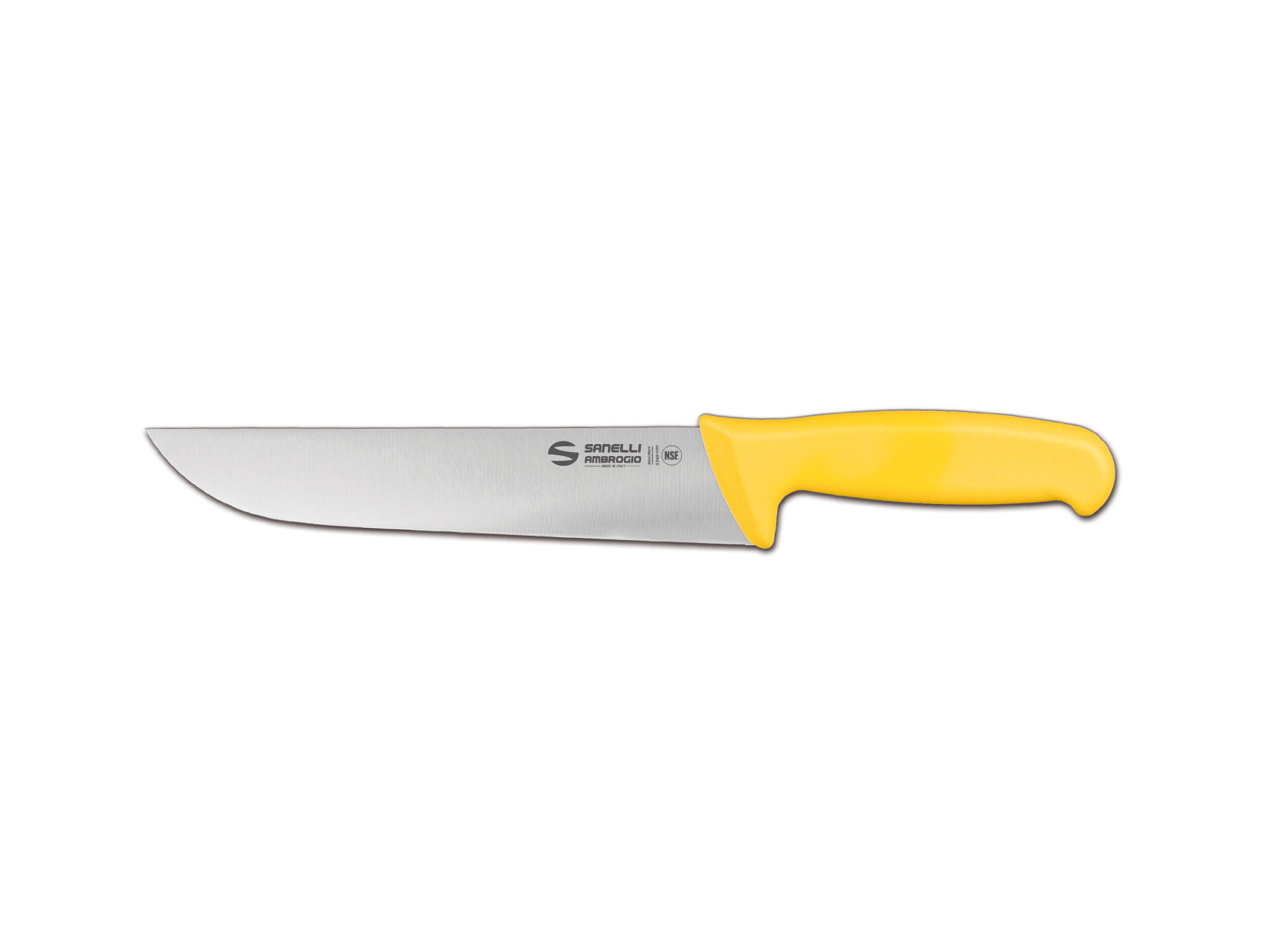 Couteau de boucher 22cm jaune