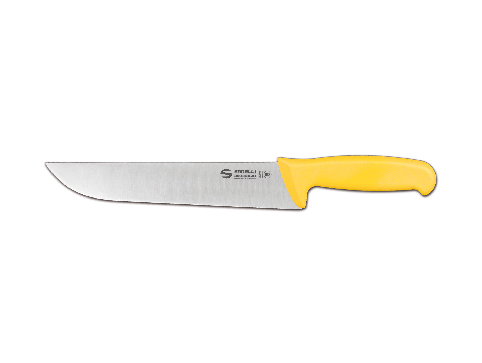 Couteau de boucher 24cm jaune