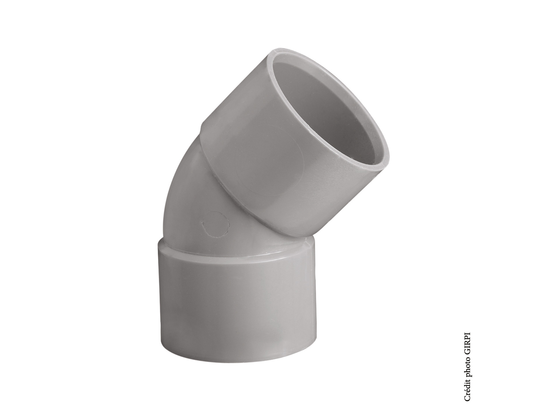 Coude 45 °Femelle/Femelle Ø40 pour évacuation