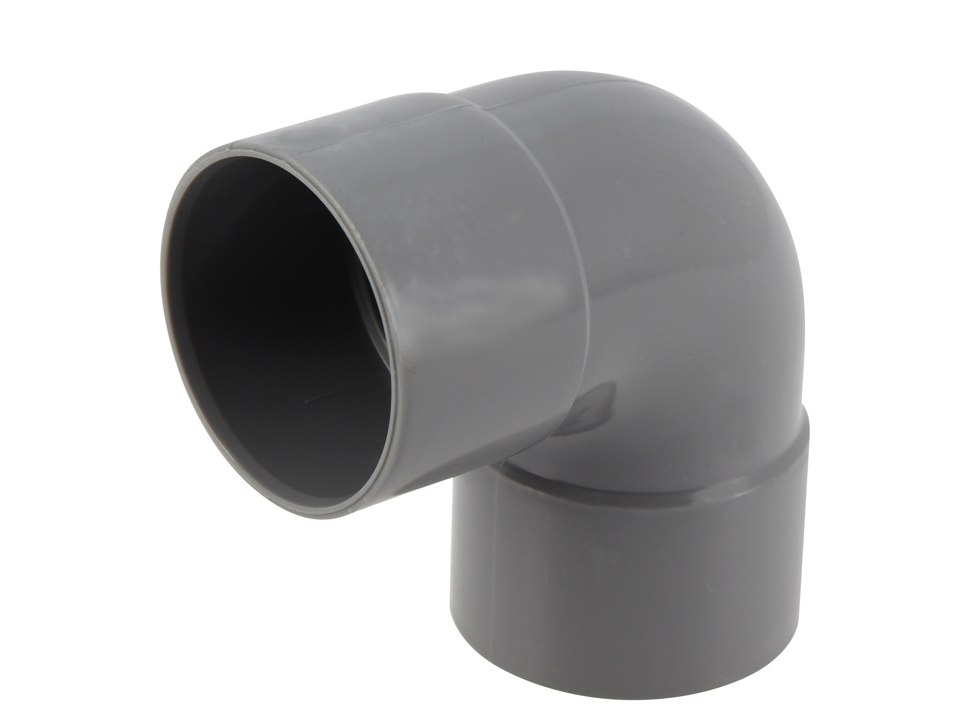 Coude pour évacuation PVC GIRPI Ø40mm 87°30 Femelle-Femelle