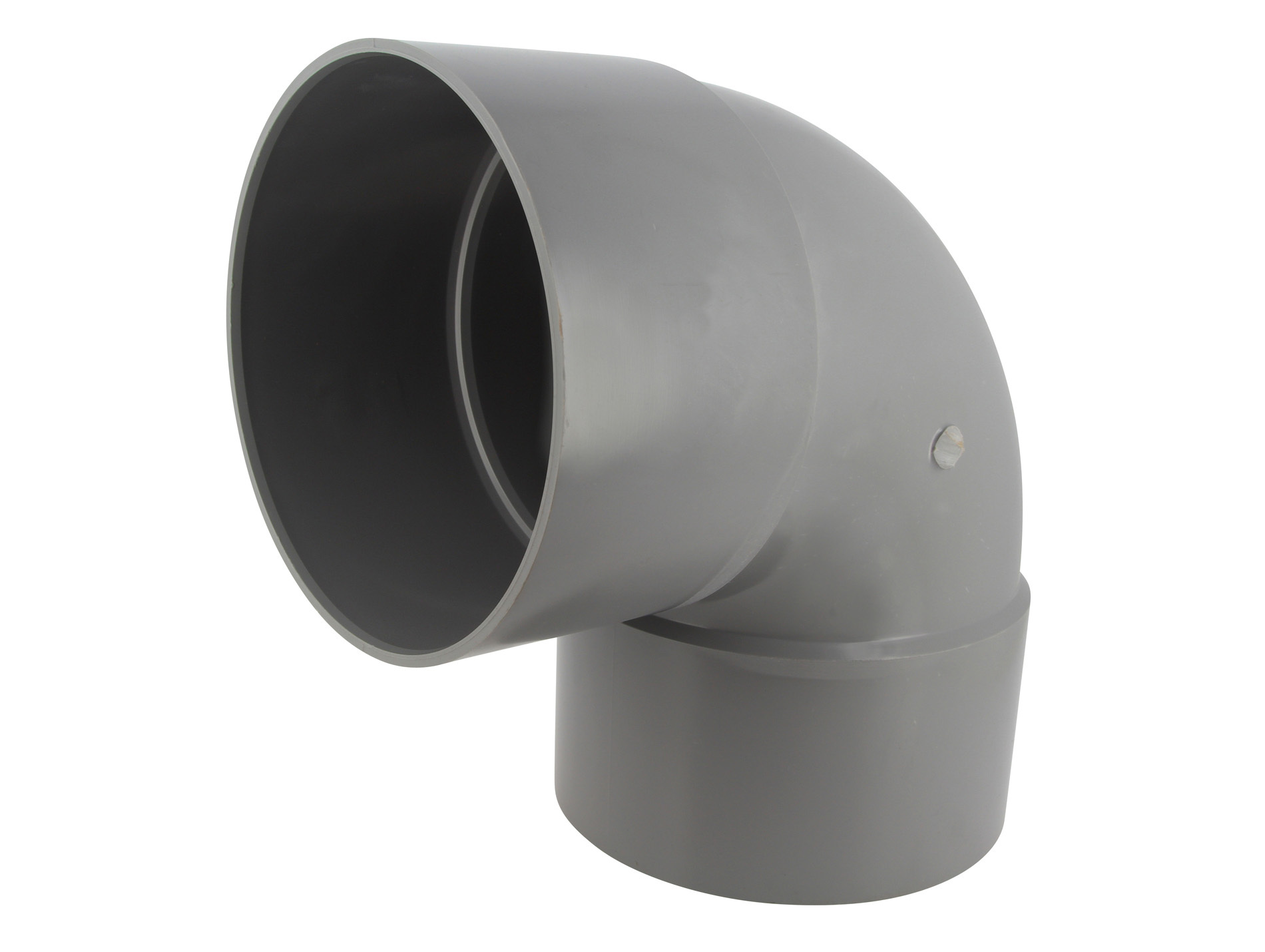 Coude pour évacuation PVC GIRPI Ø200mm 87°30 Femelle-Femelle