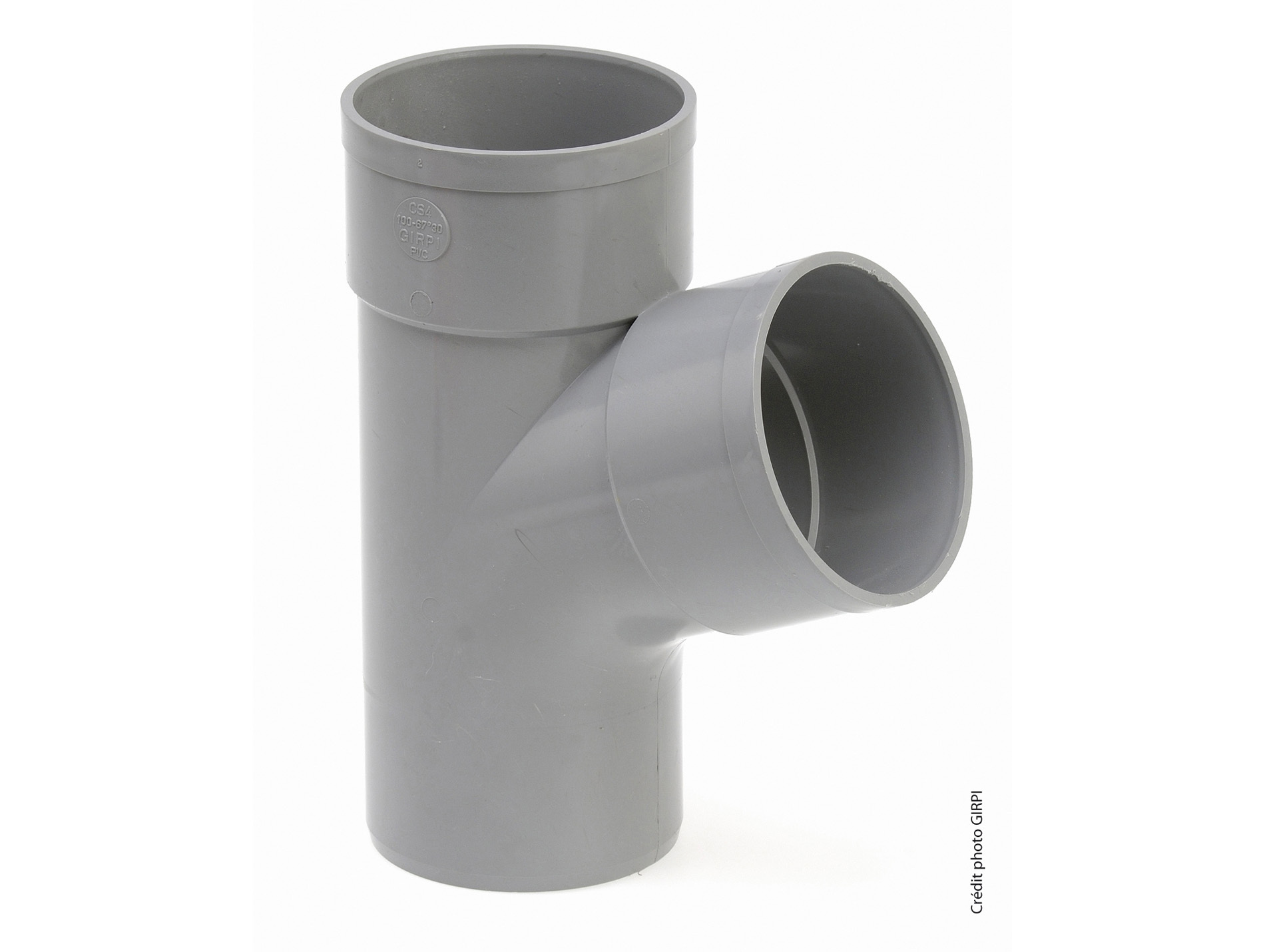 Culotte d'évacuation GIRPI 67°30 MF Ø125mm 220x130x30