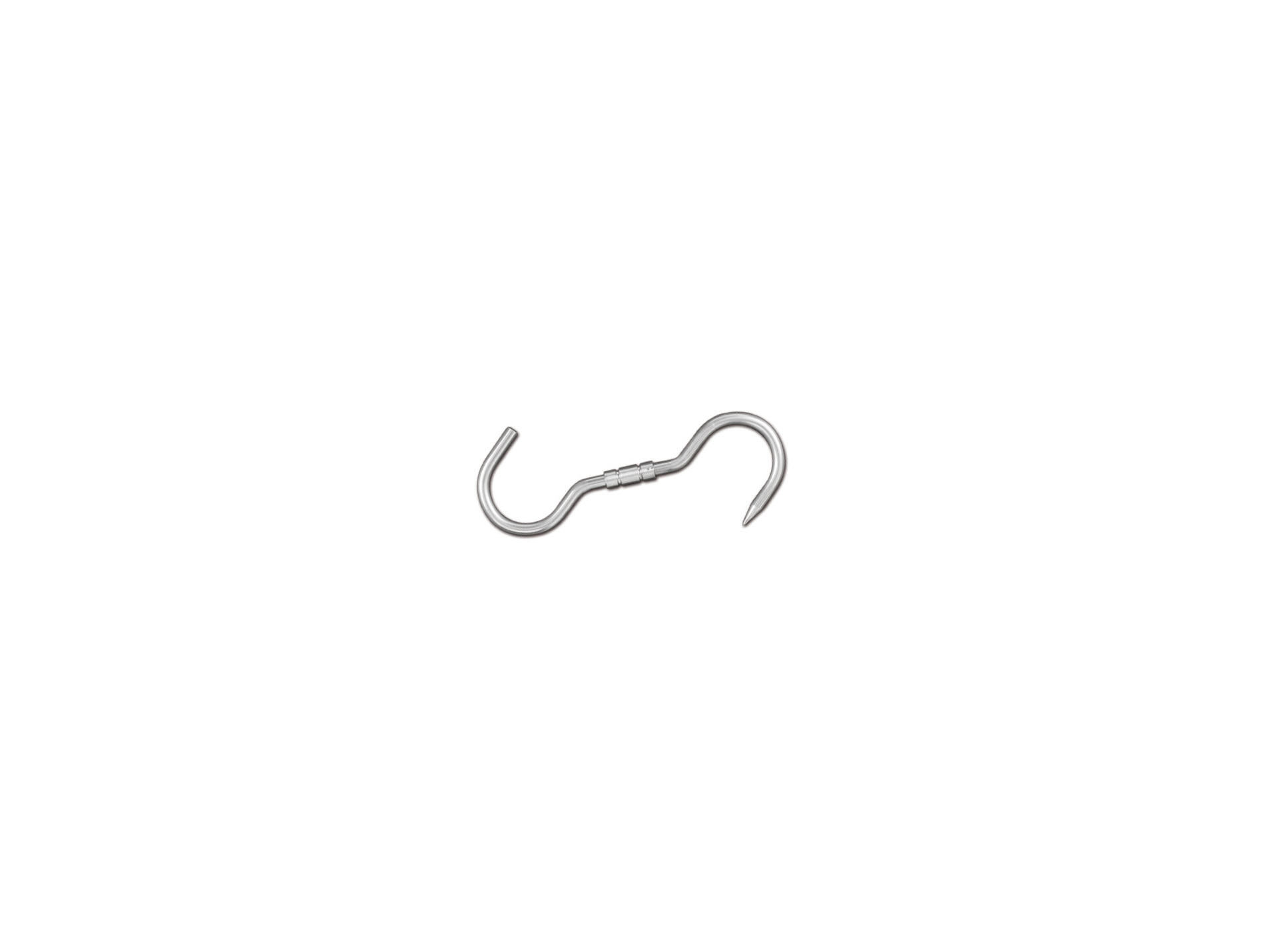 Crochet tournant inox 240x10mm