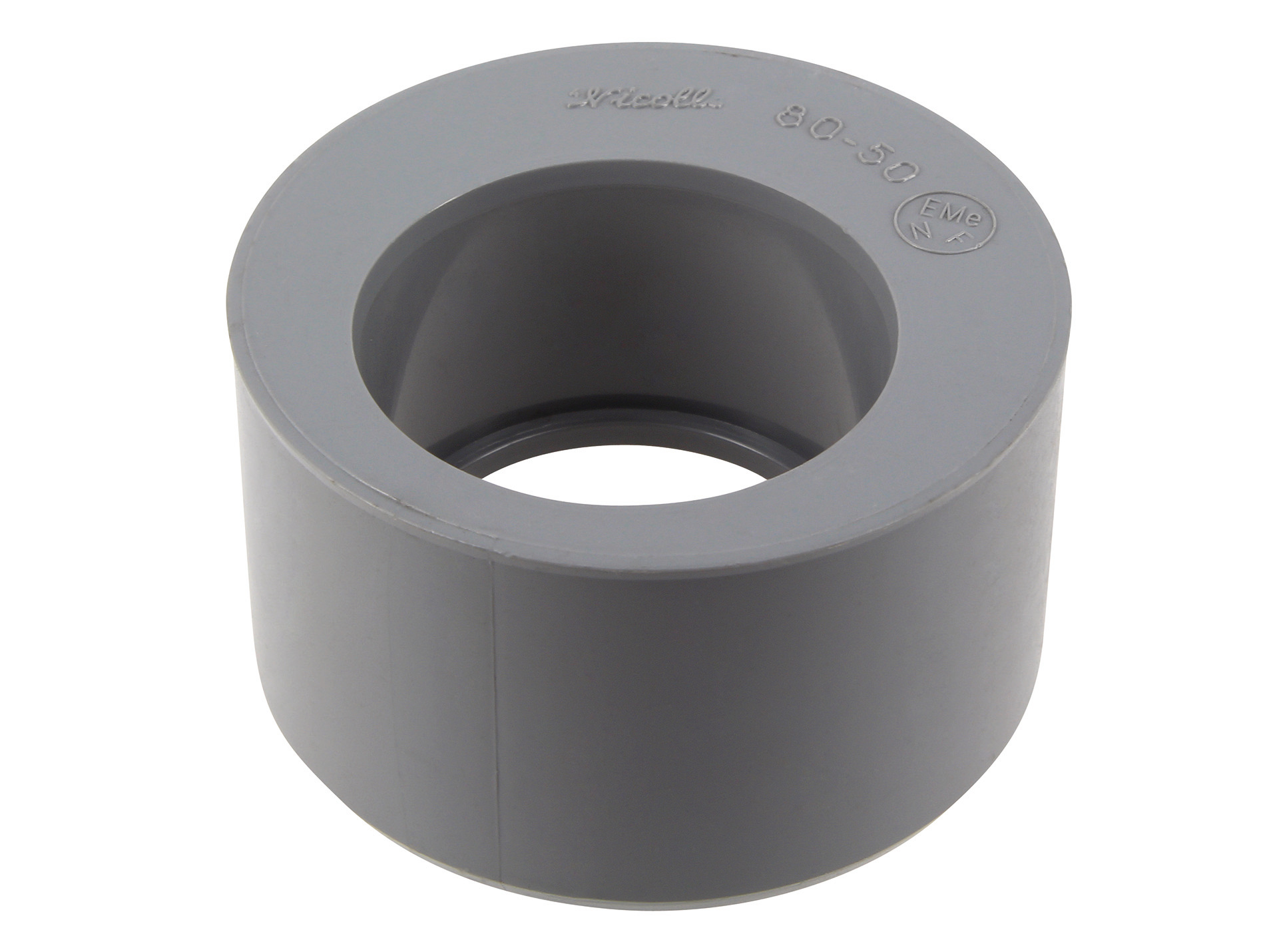 Tampon de réduction GIRPI Ø80/50mm Mâle-Femelle