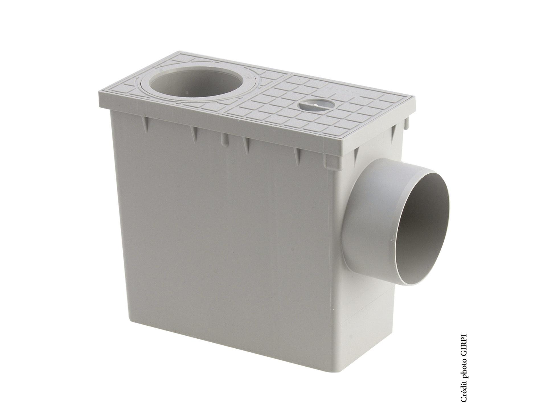 Regard descente pluviale horizontale Ø100