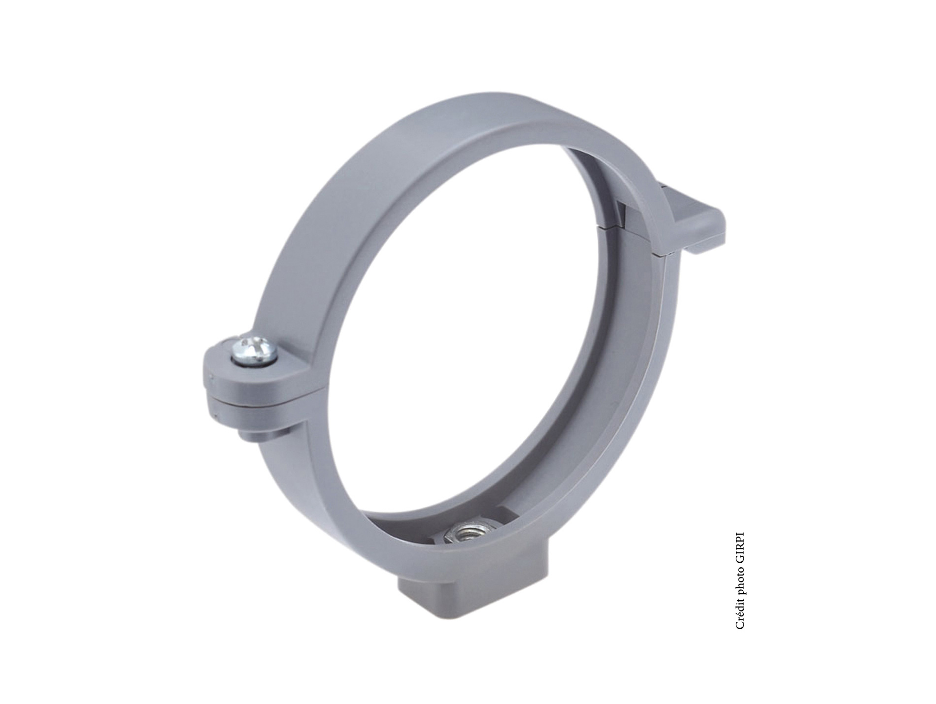 Collier à insert PVC 7x150 Ø100 Ardoise