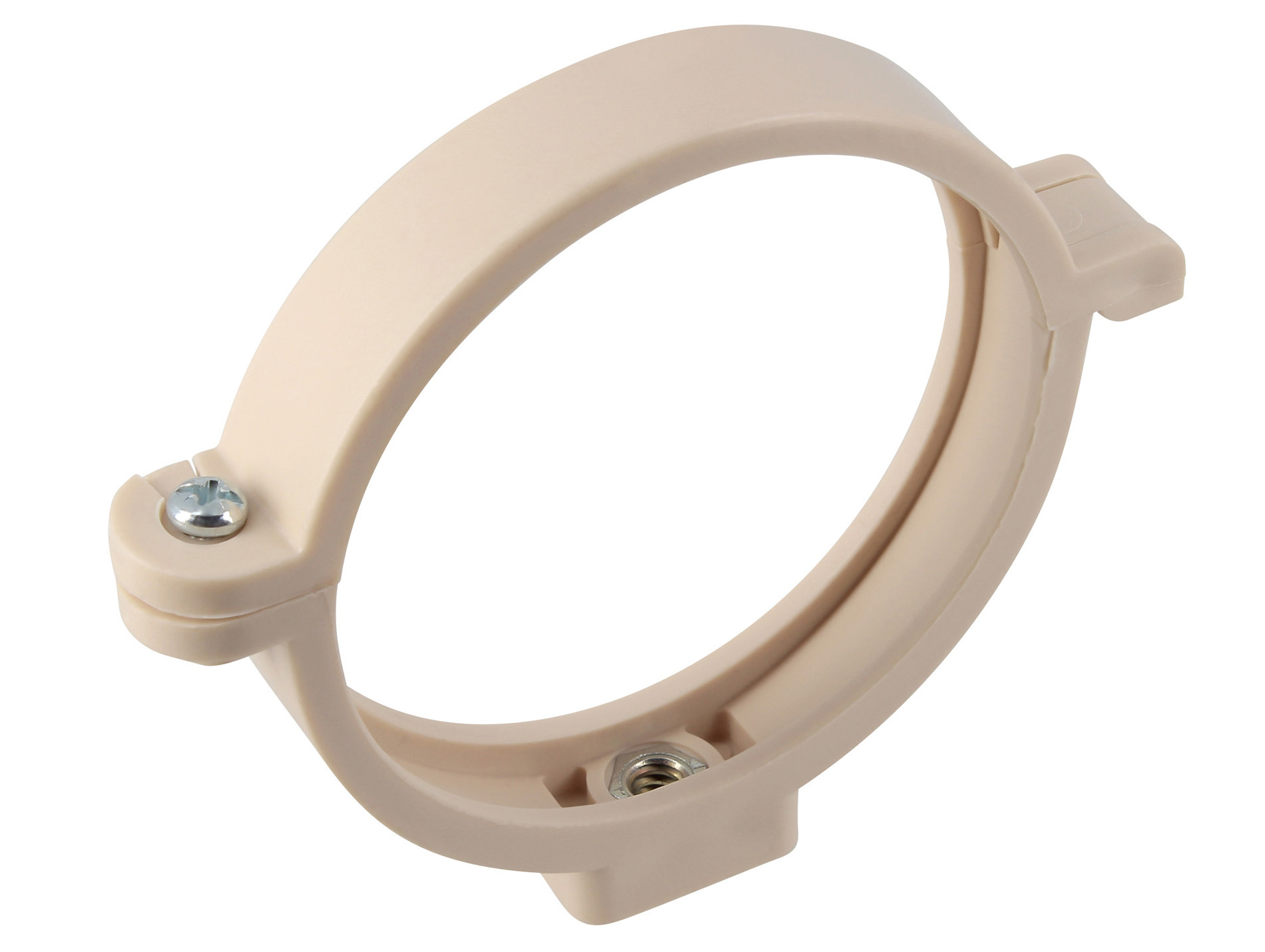 Collier à insert PVC 7x150 Ø80 Sable