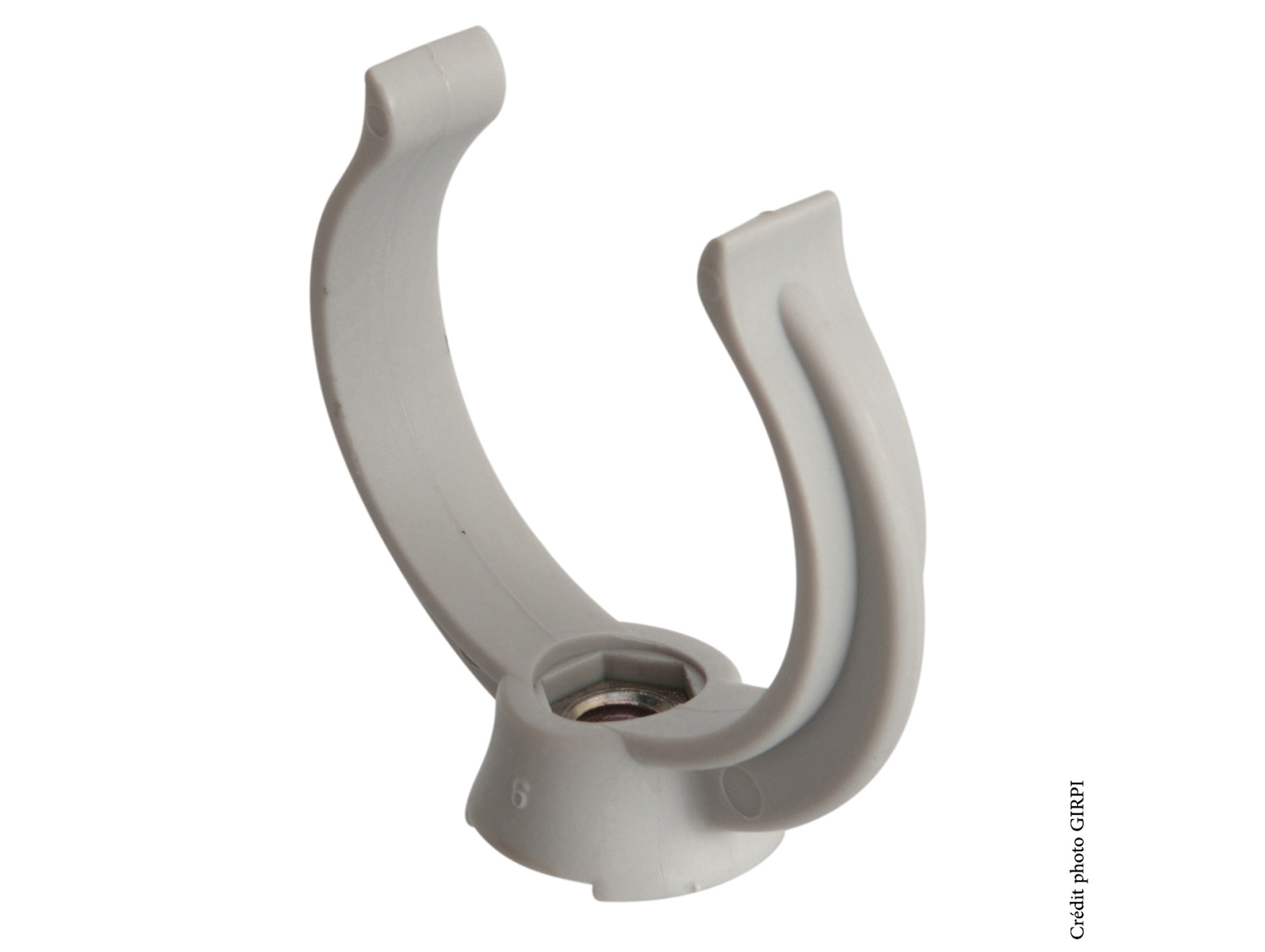 Collier à insert PVC 7x150 Ø50 Ardoise