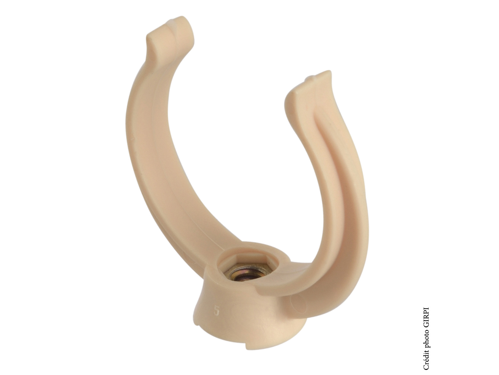 Collier à insert PVC 7x150 Ø50 Sable